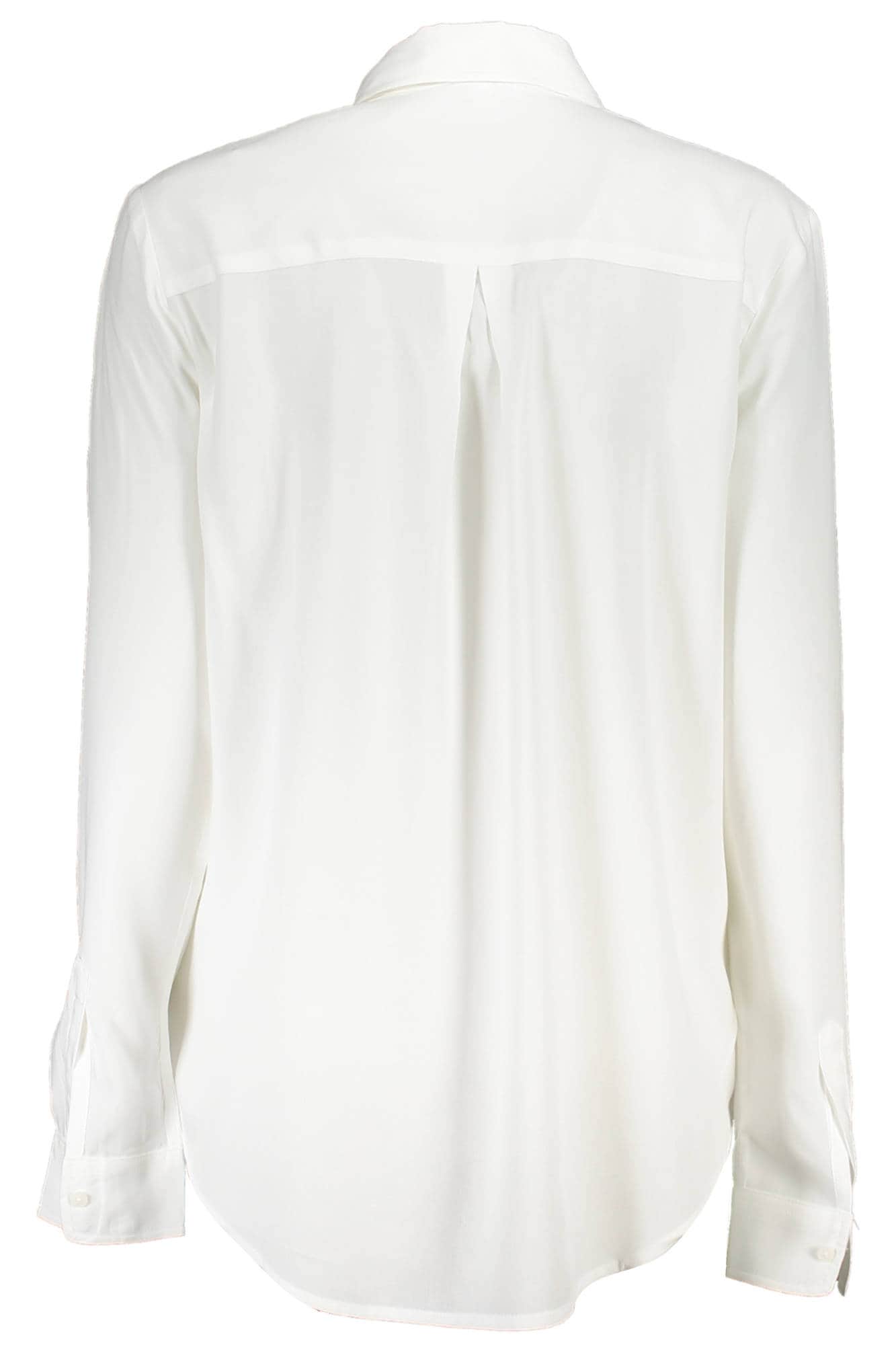 Desigual manga larga camisa mujer blanco