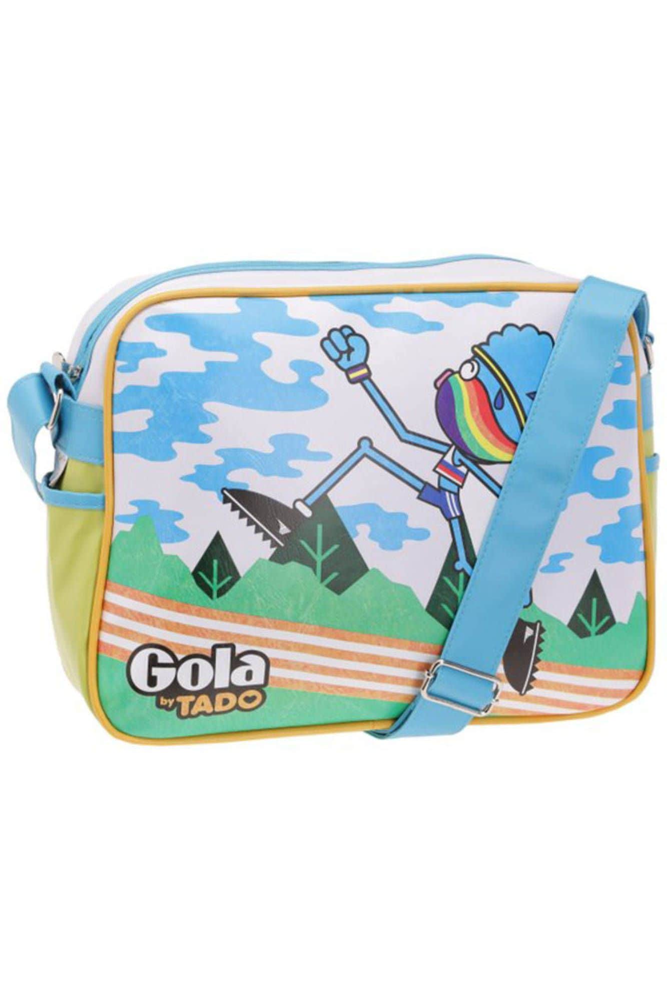 Gola bandolera mujer blanco