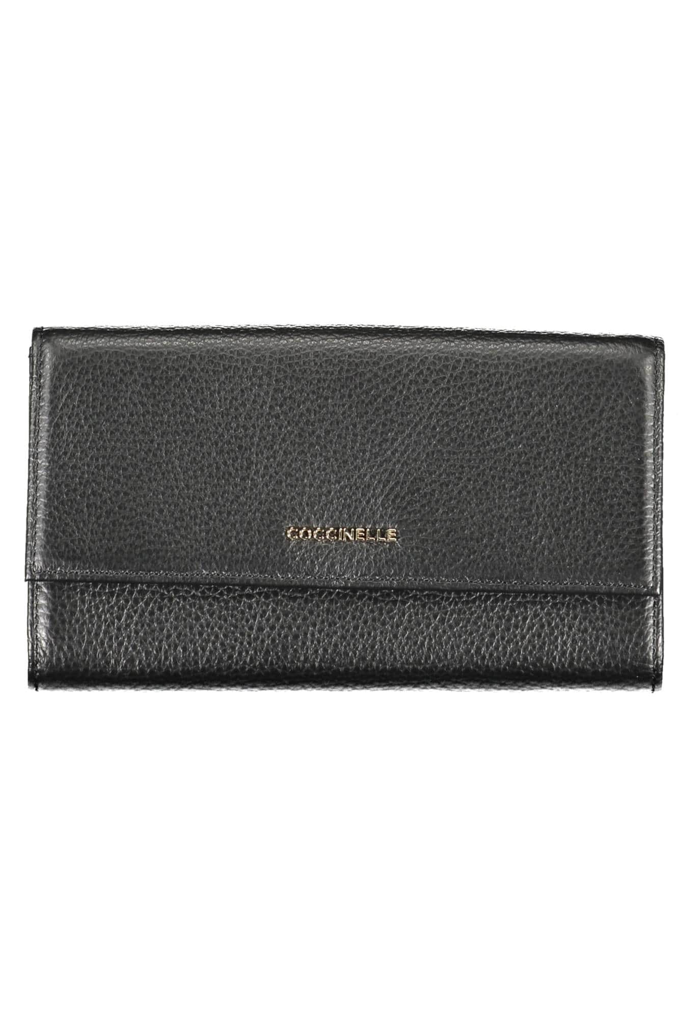 Coccinelle mujer cartera negro