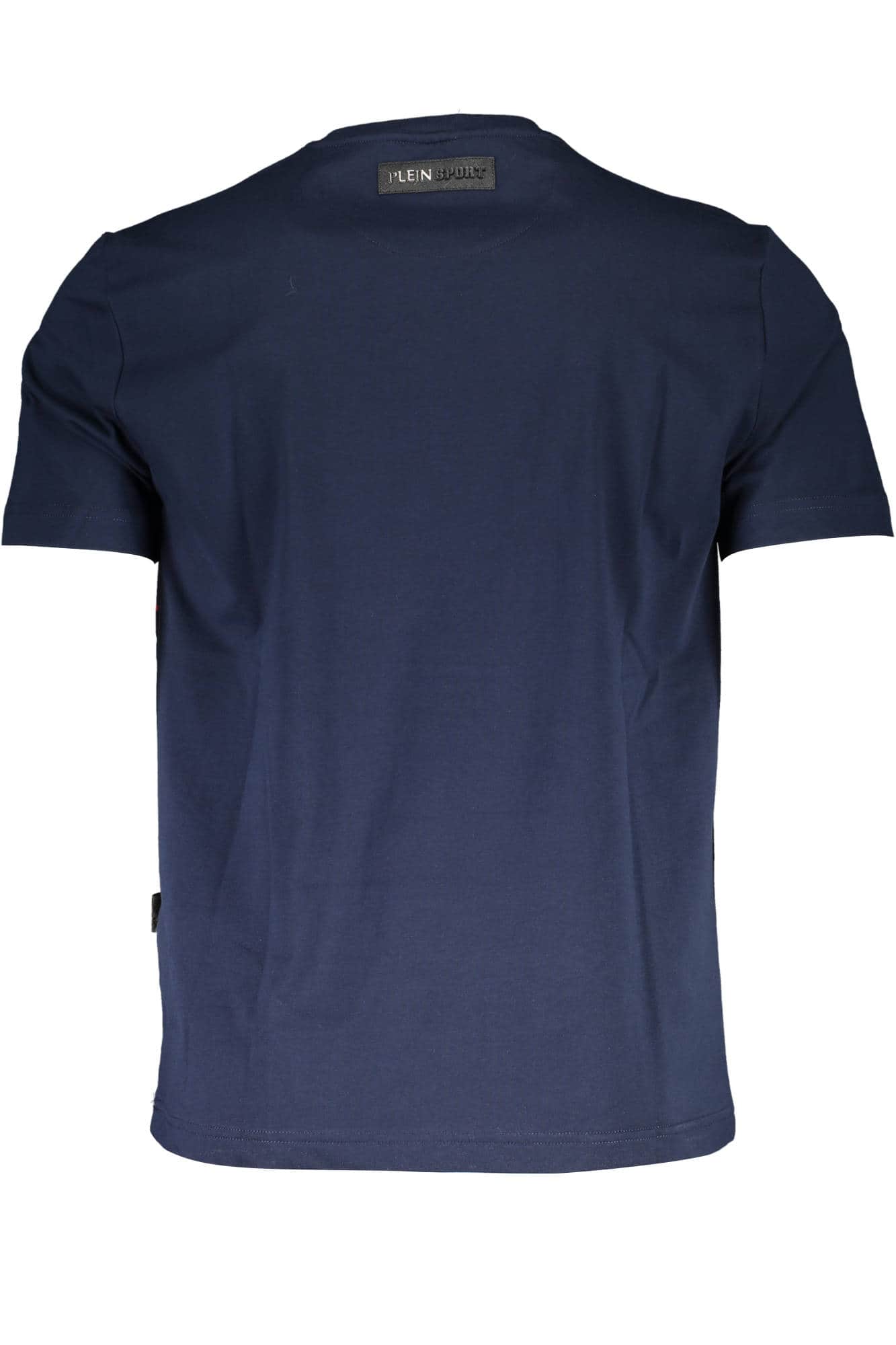 Plein Sport manga corta t-camisa hombre azul
