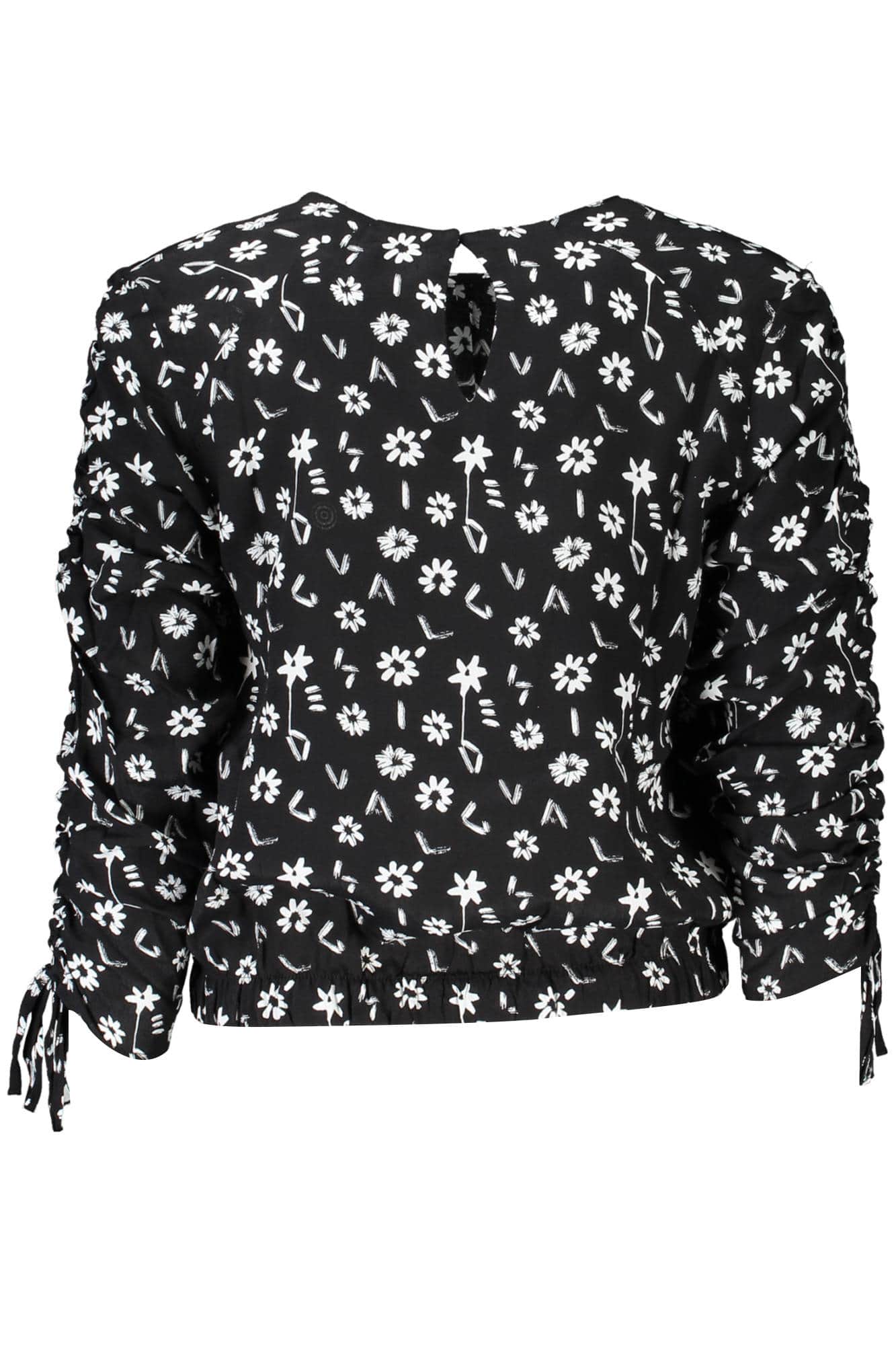 Desigual manga larga camisa mujer negro