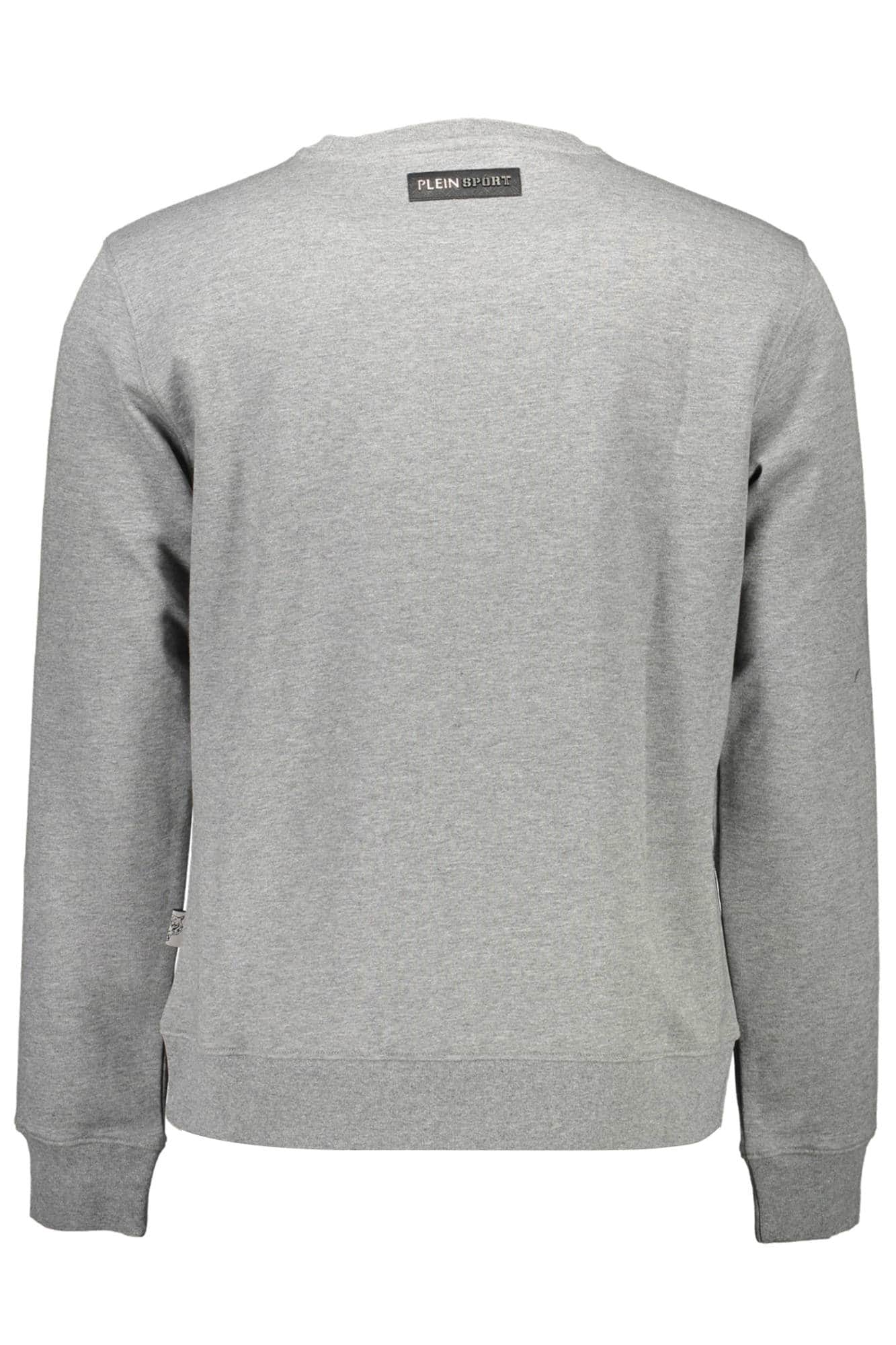 Plein Sport hombre sin cremallera sudadera gris