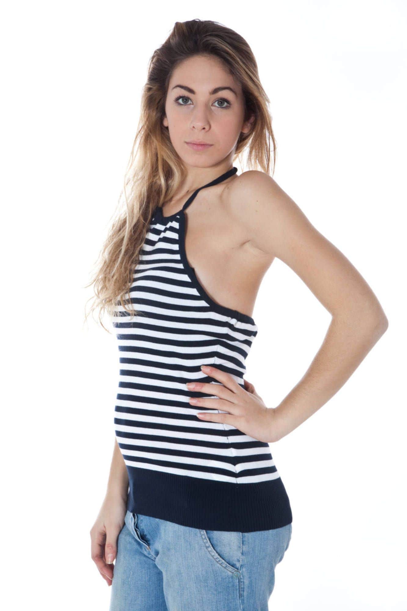 Datch mujer azul camiseta de tirantes