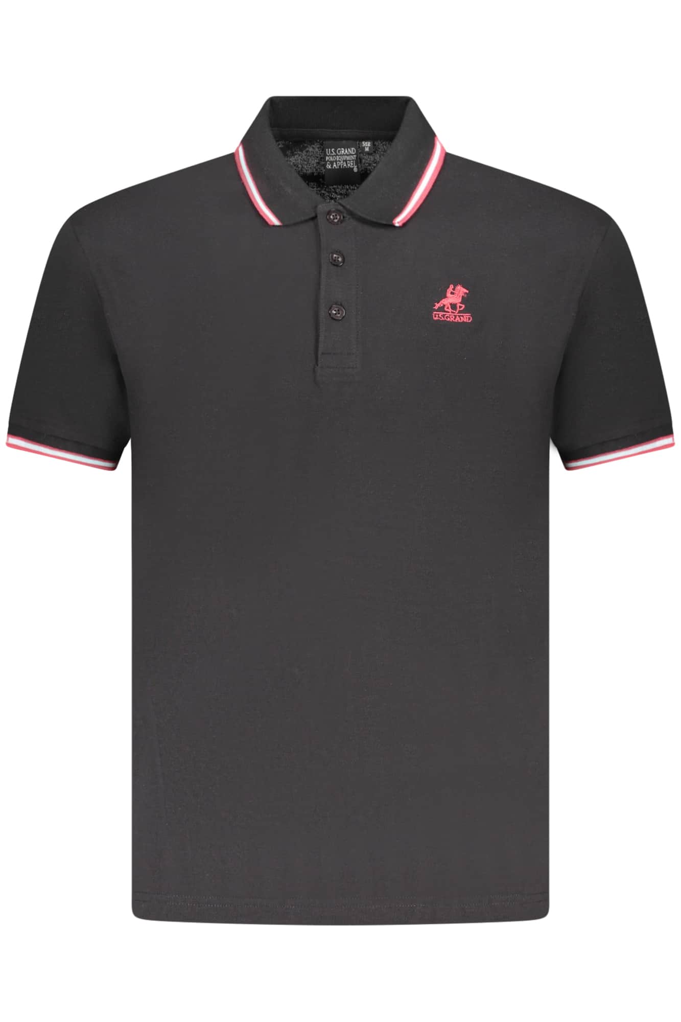 US Grand polo manga corta hombre azul