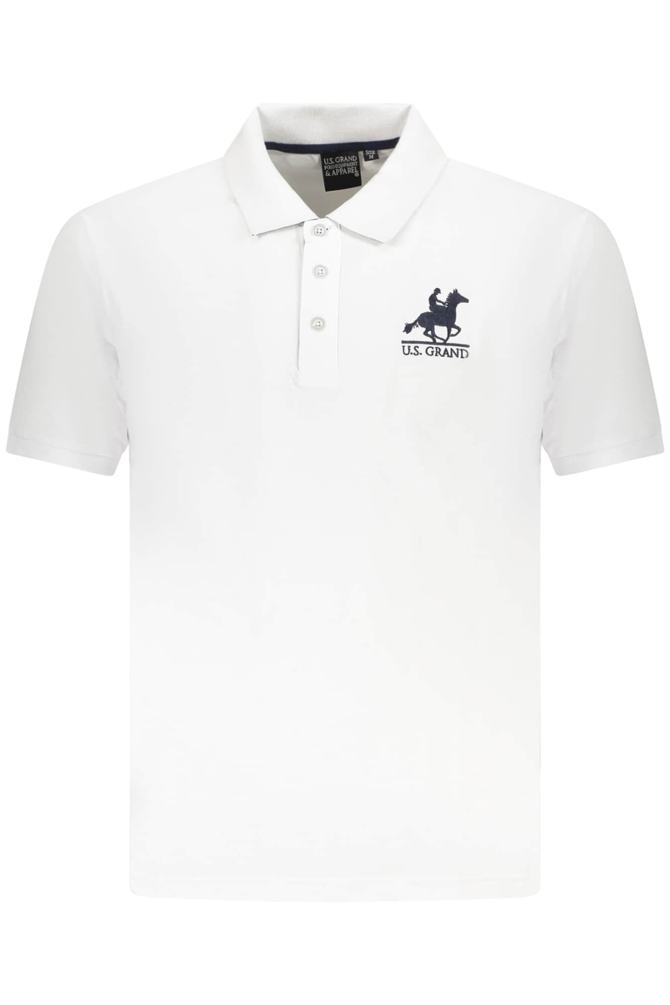 US Grand polo manga corta hombre azul