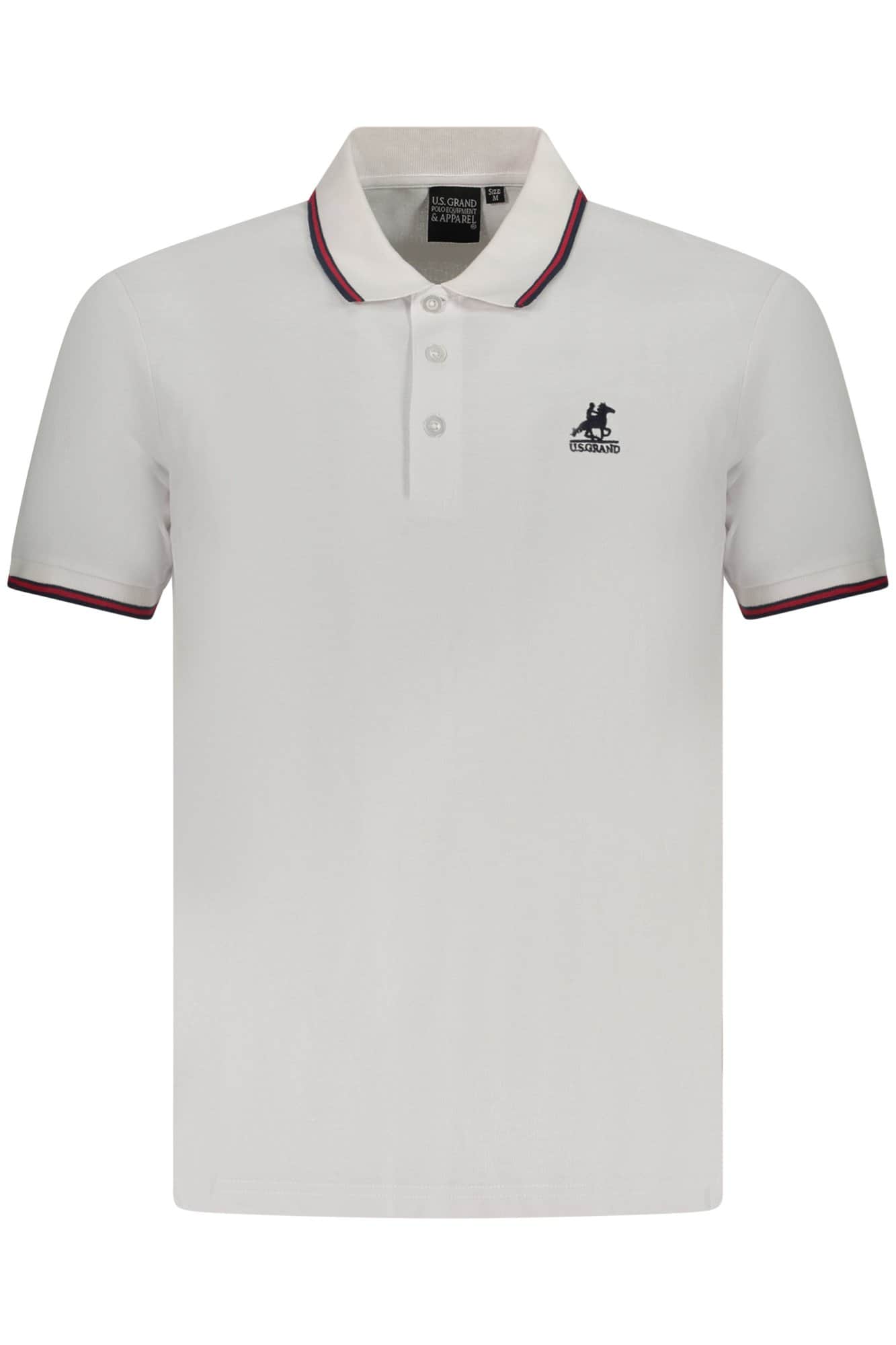 US Grand polo manga corta hombre azul