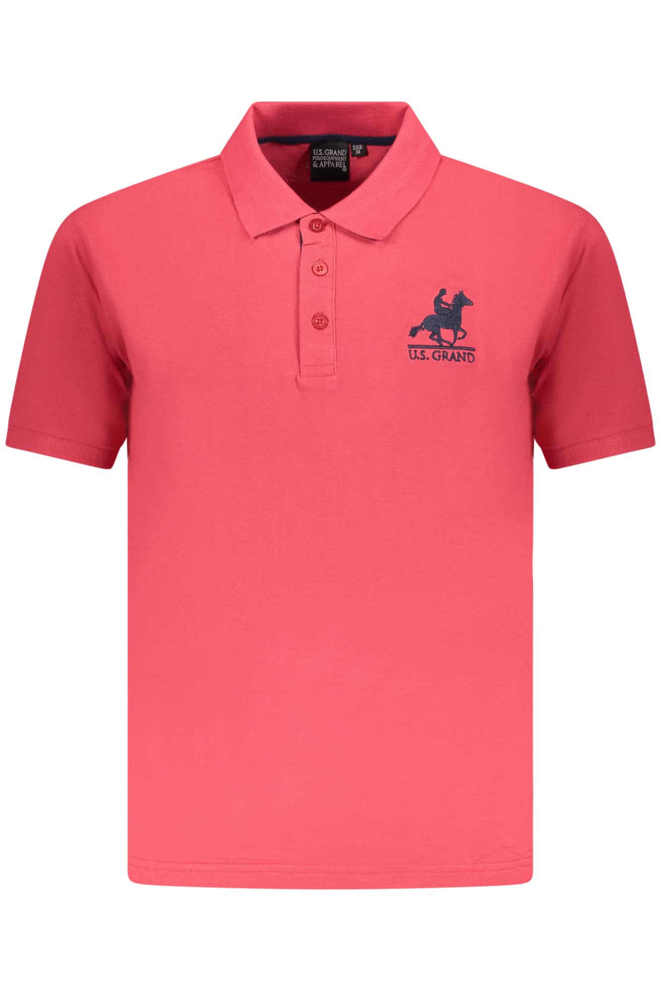 US Grand polo manga corta hombre azul