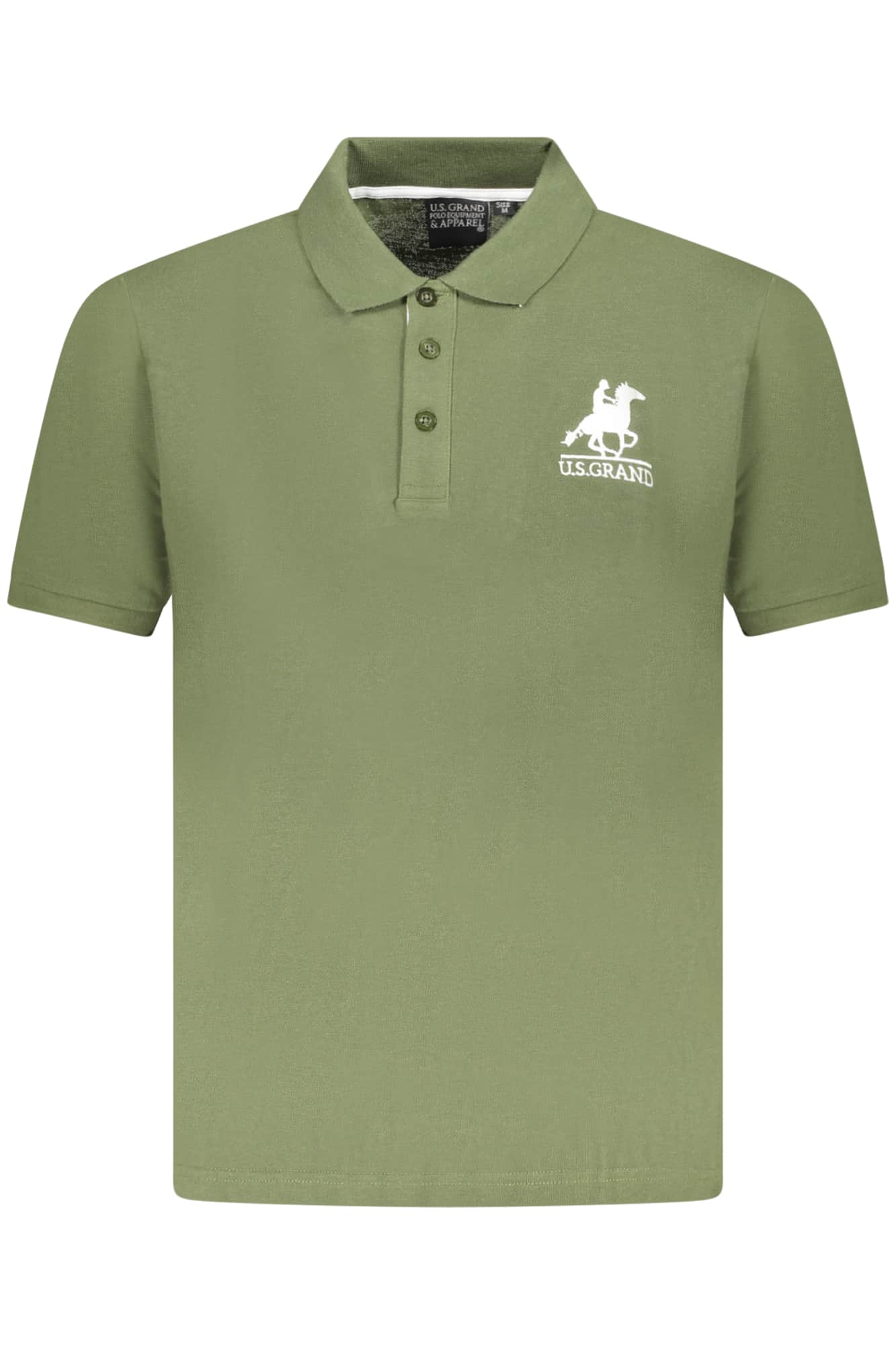 US Grand polo manga corta hombre azul