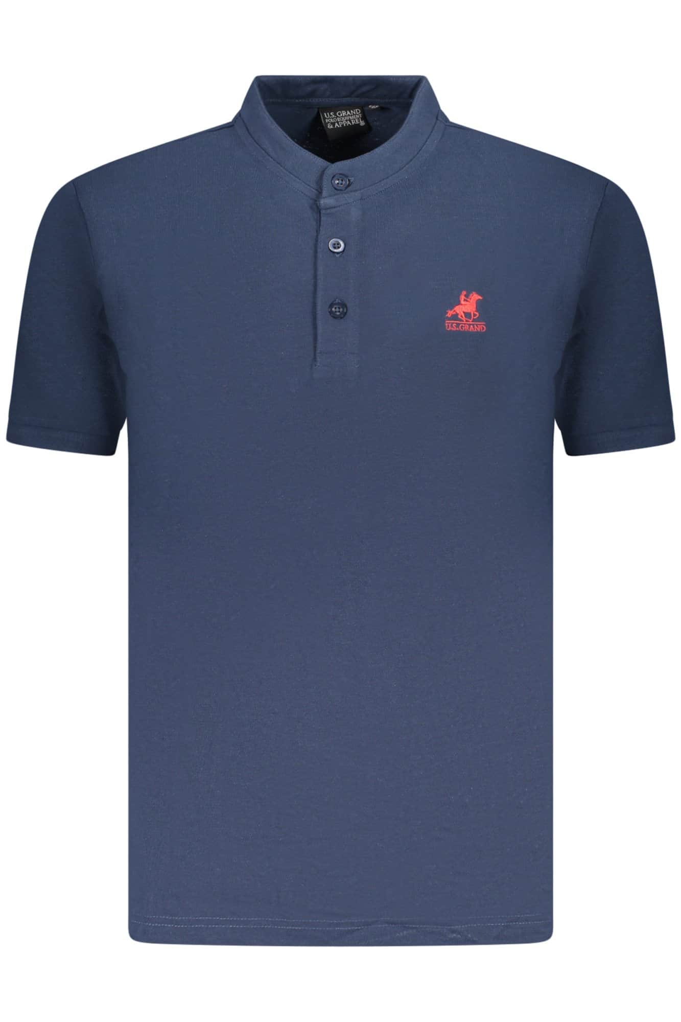 US Grand polo manga corta hombre azul