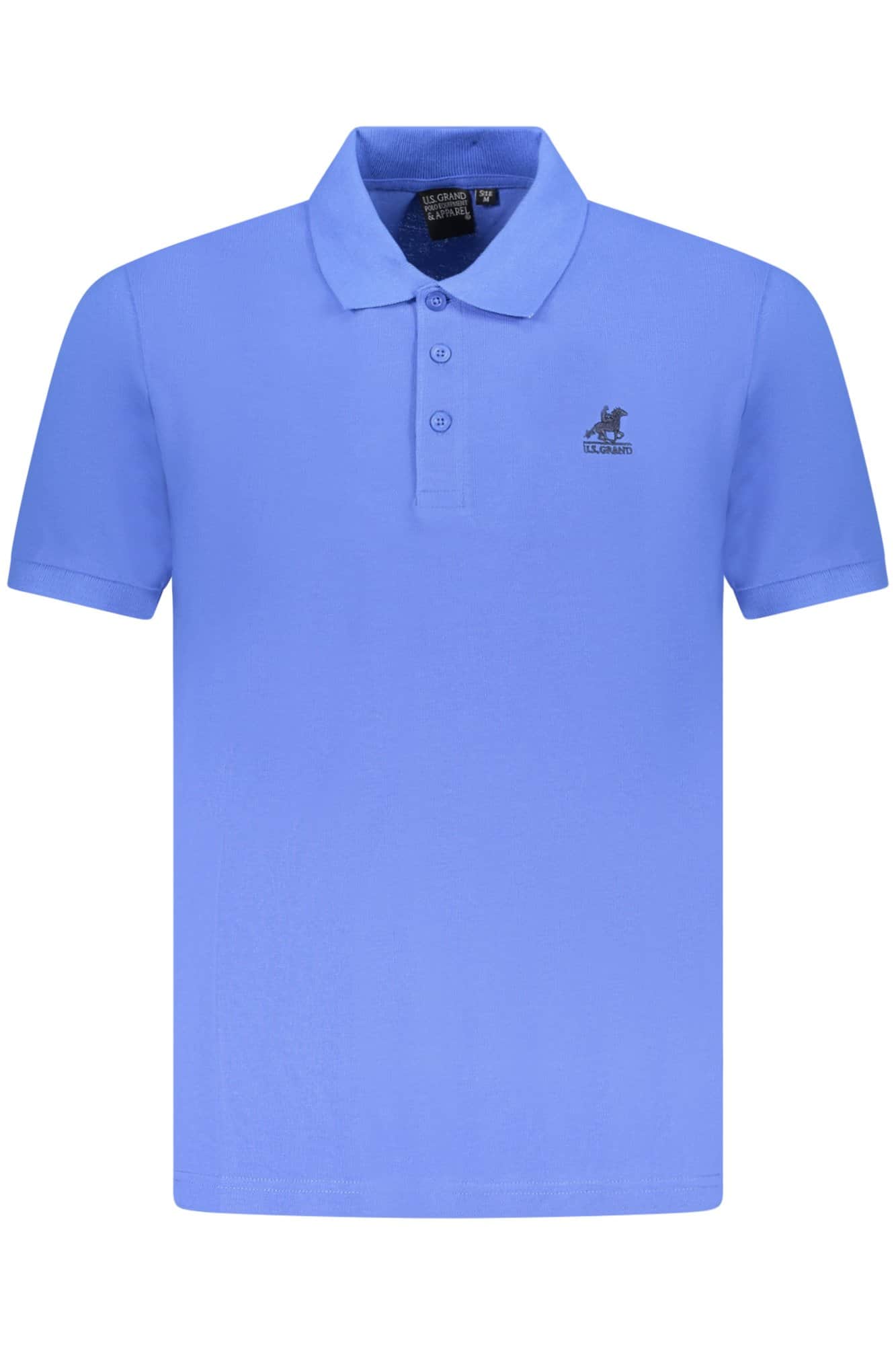 US Grand polo manga corta hombre negro