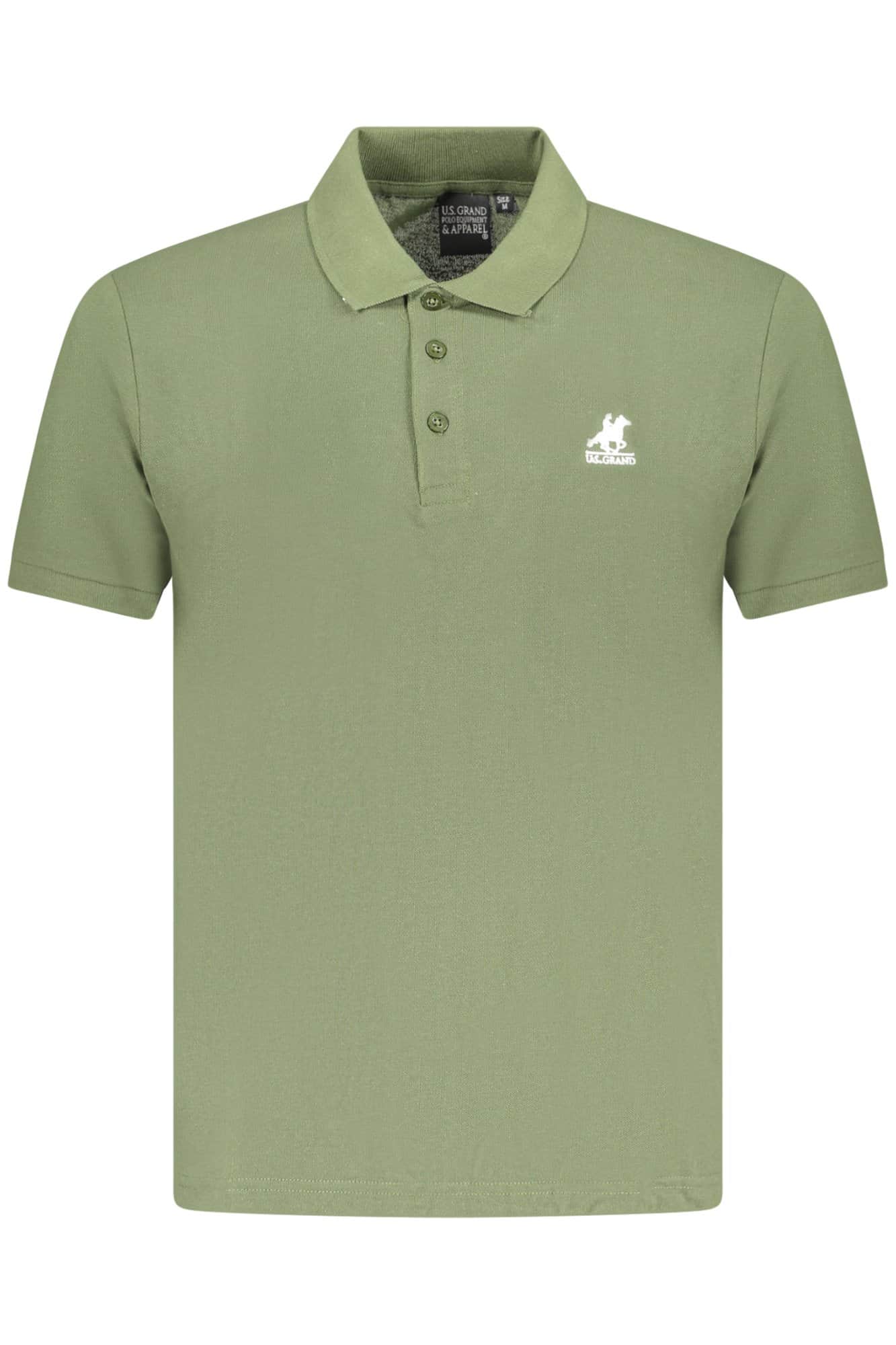 US Grand polo manga corta hombre azul