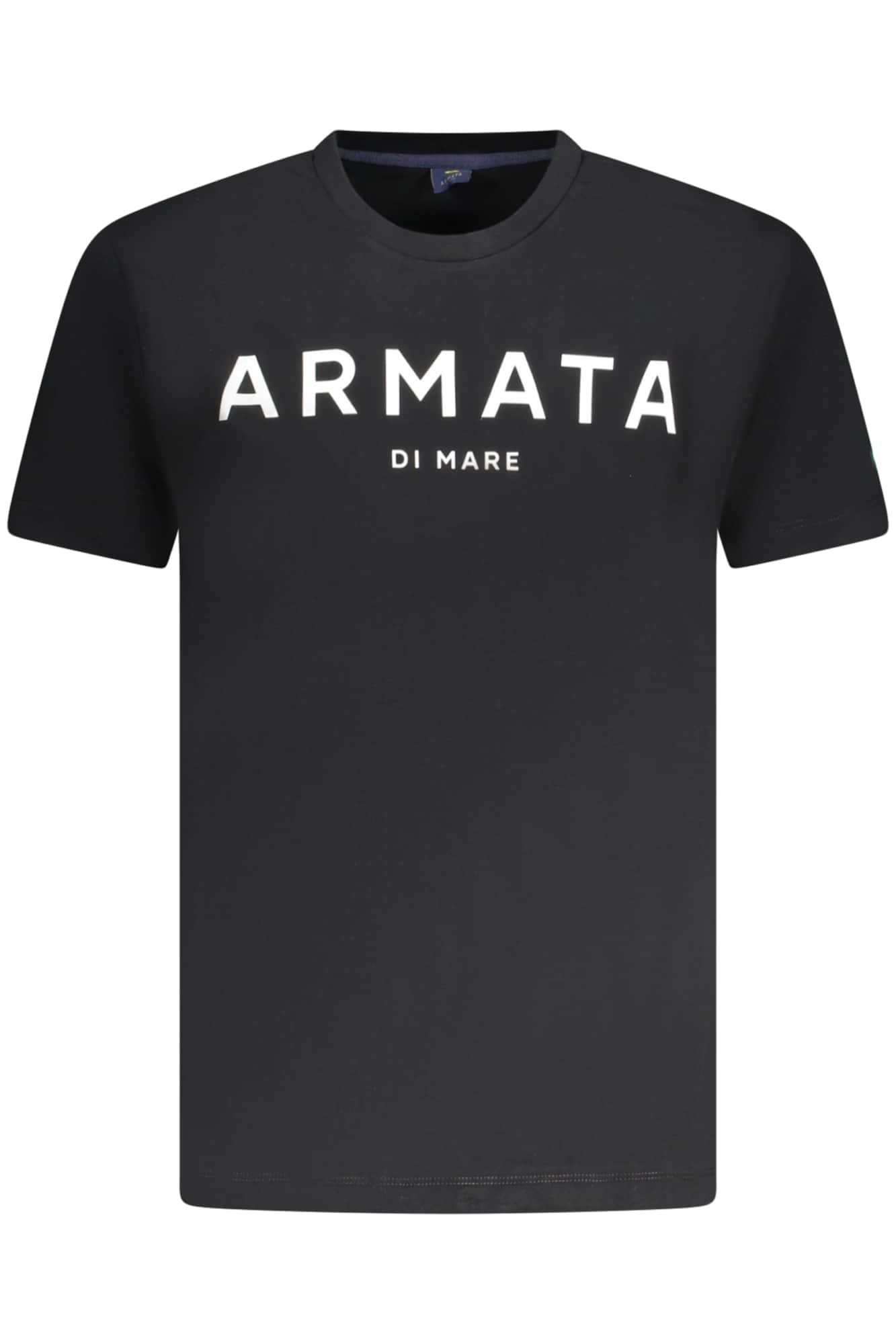 Armata Di Mare manga corta t-camisa hombre negro