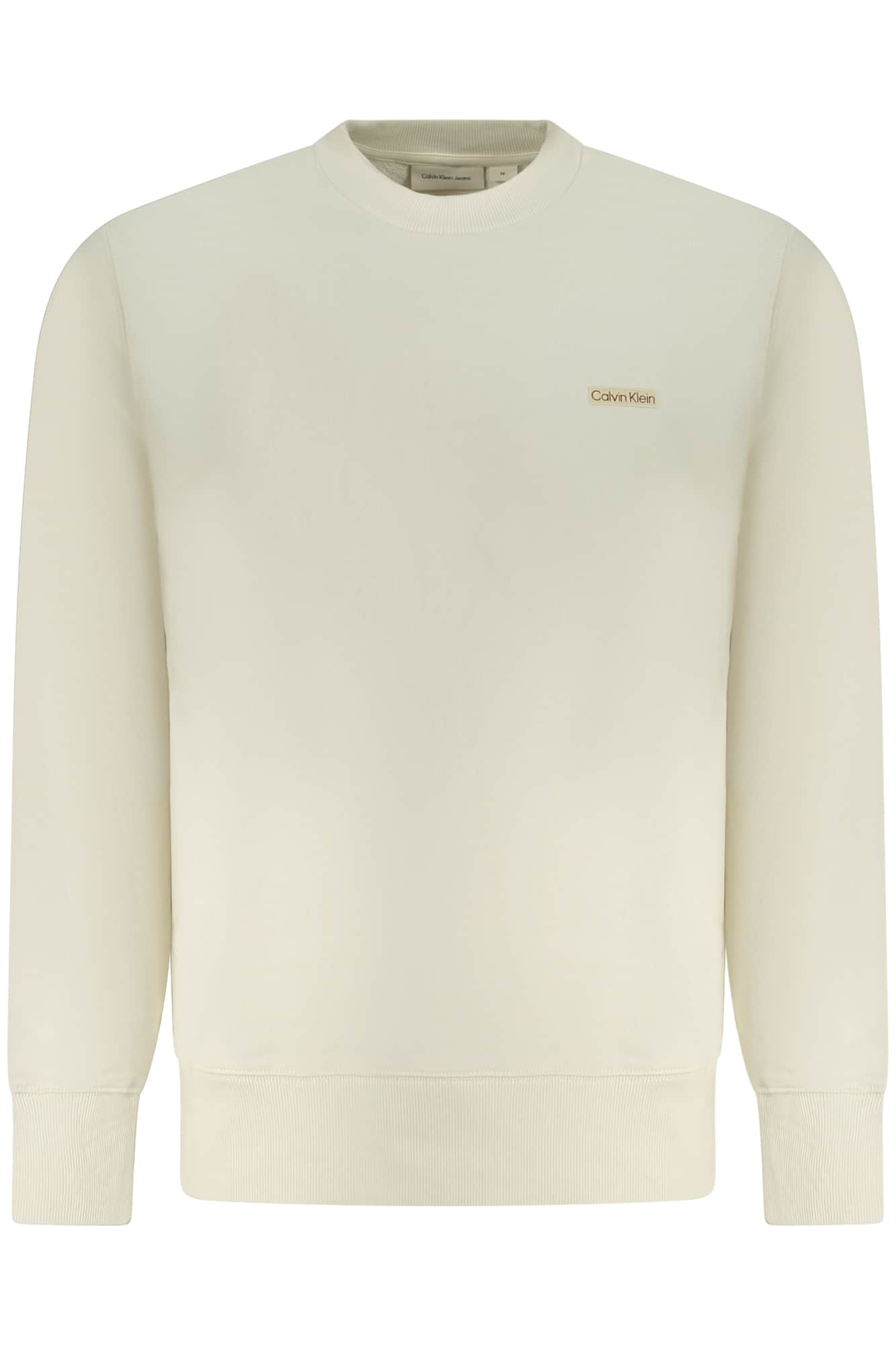 Calvin Klein sudadera sin cremallera hombre beige