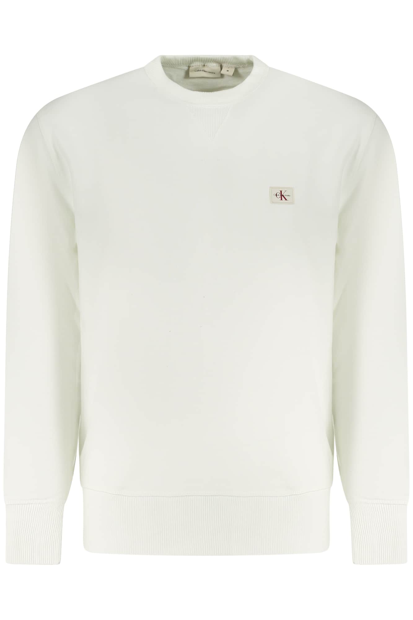 Calvin Klein hombre con cremallera sudadera blanco