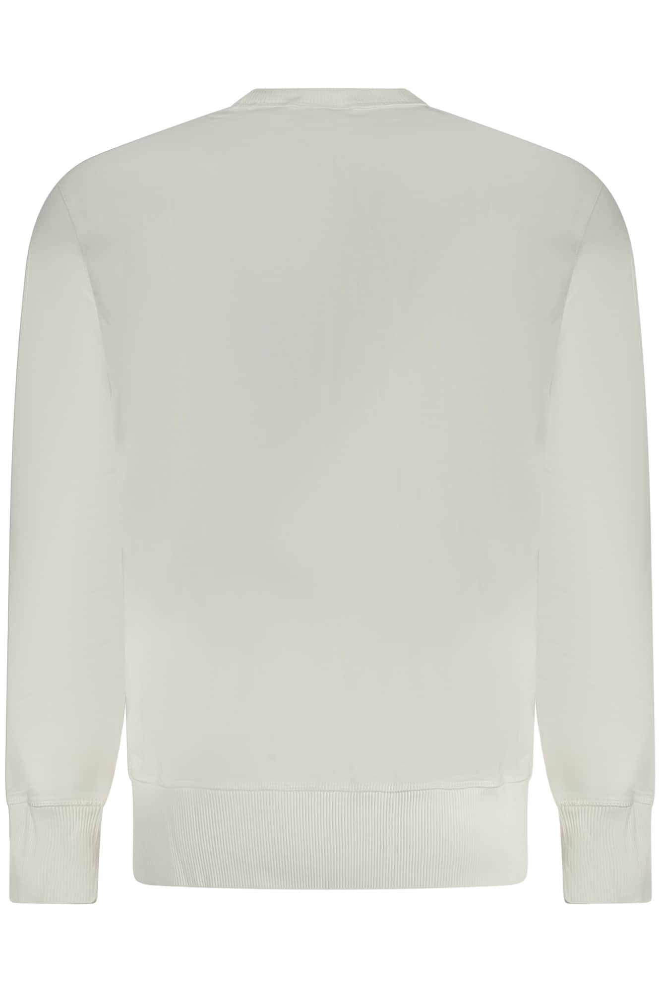 Calvin Klein hombre con cremallera sudadera blanco