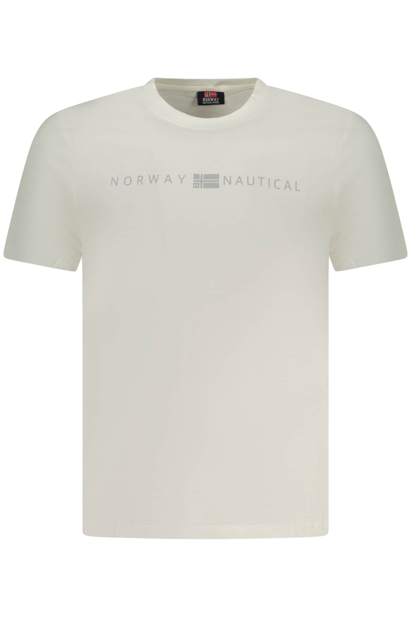 Norway 1963 hombre manga corta t-camisa azul