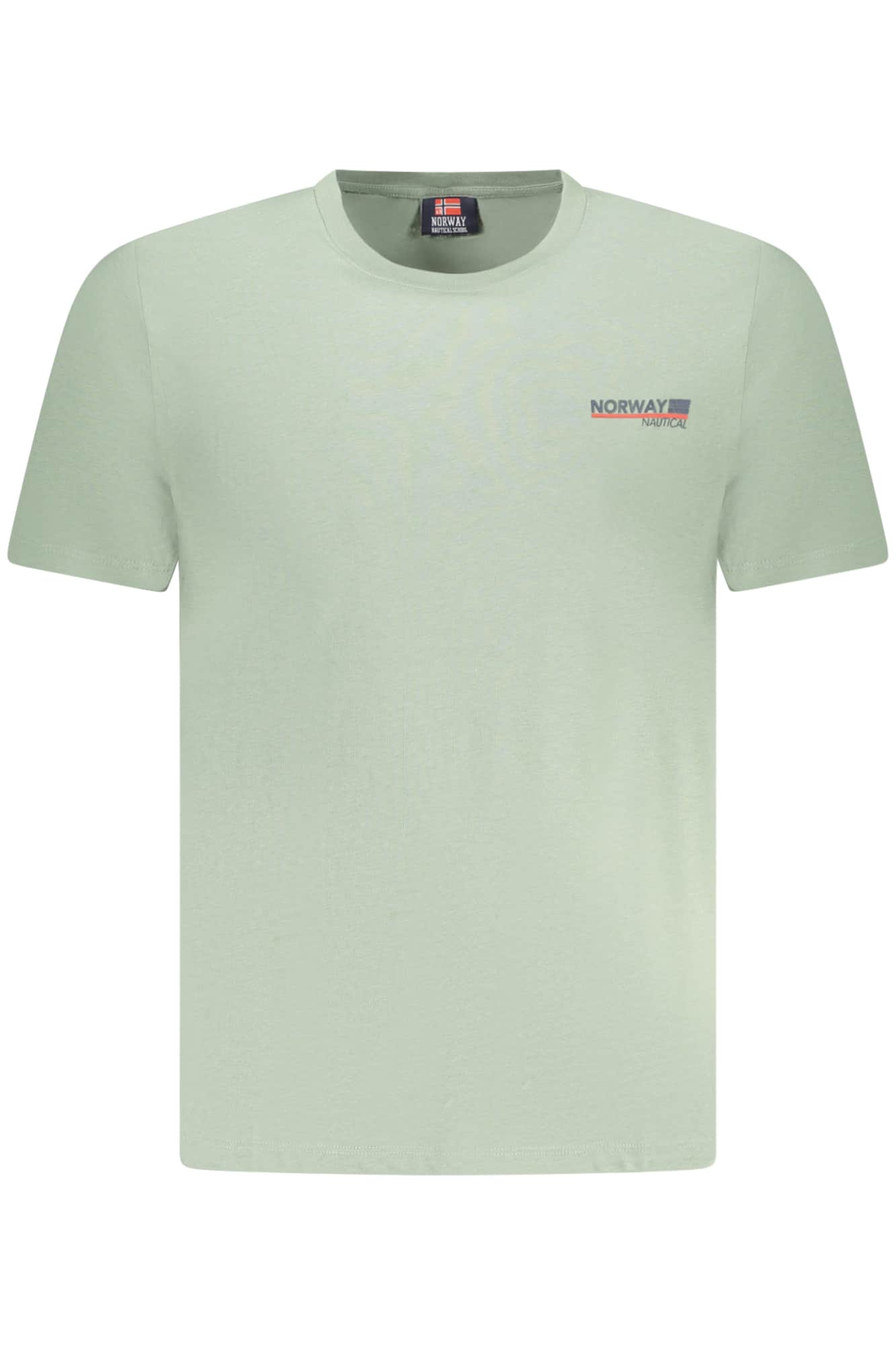 Norway 1963 hombre manga corta t-camisa azul