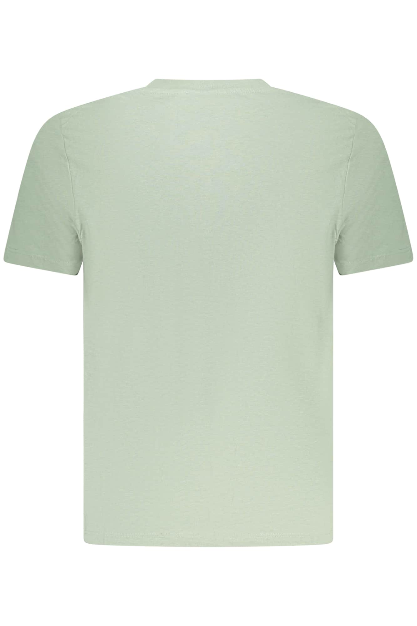 Norway 1963 hombre manga corta t-camisa azul