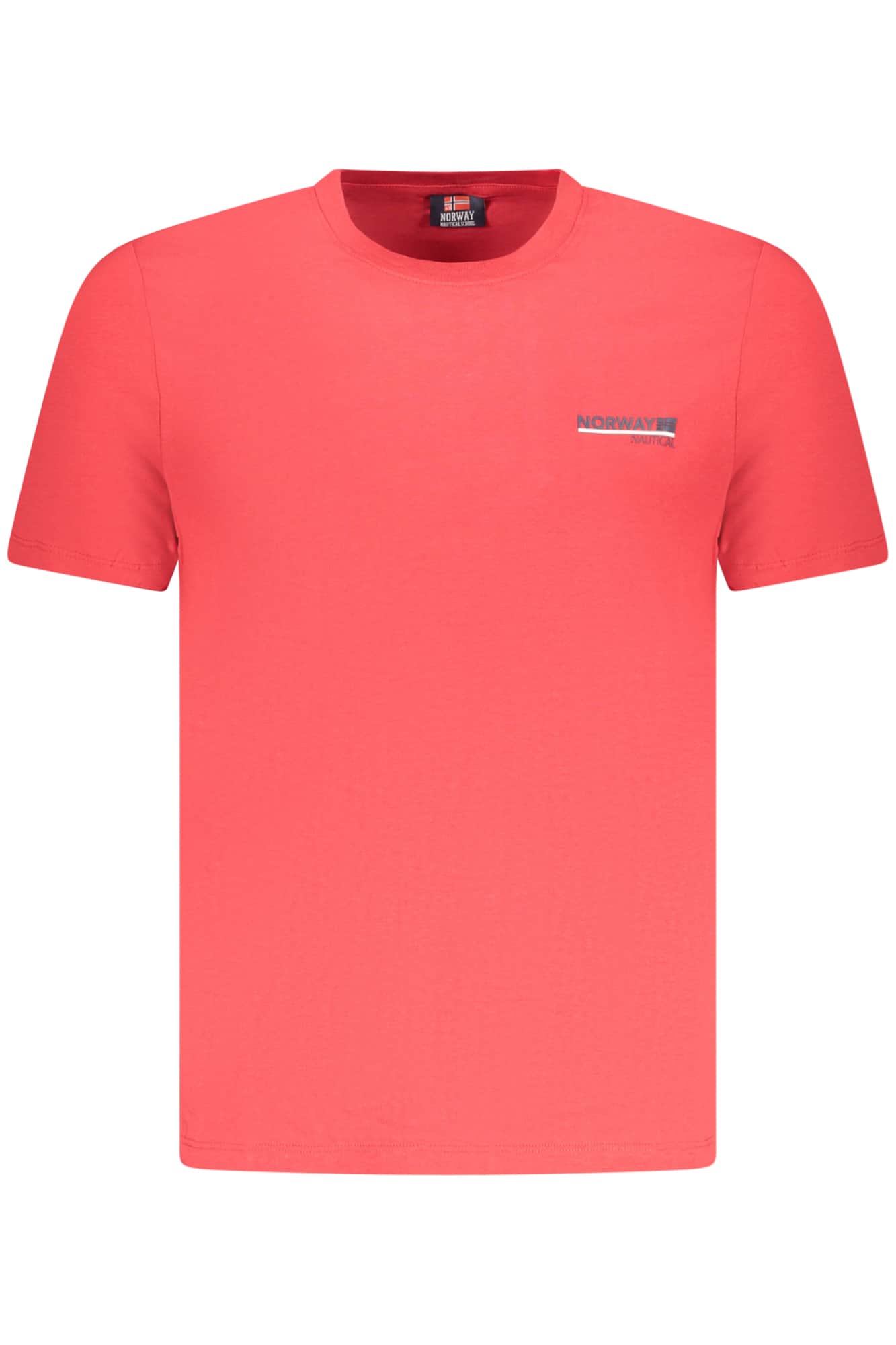 Norway 1963 hombre manga corta t-camisa azul