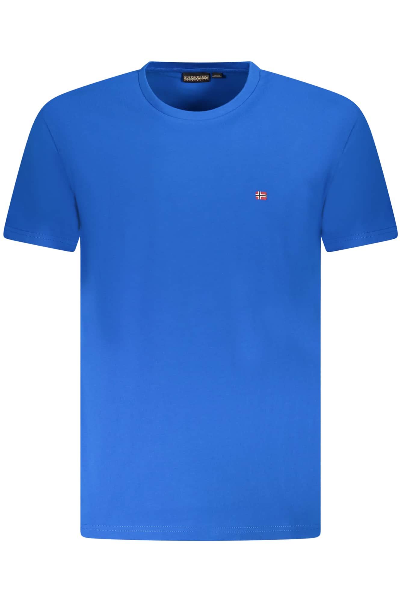 Napapijri hombre manga corta t-camisa gris