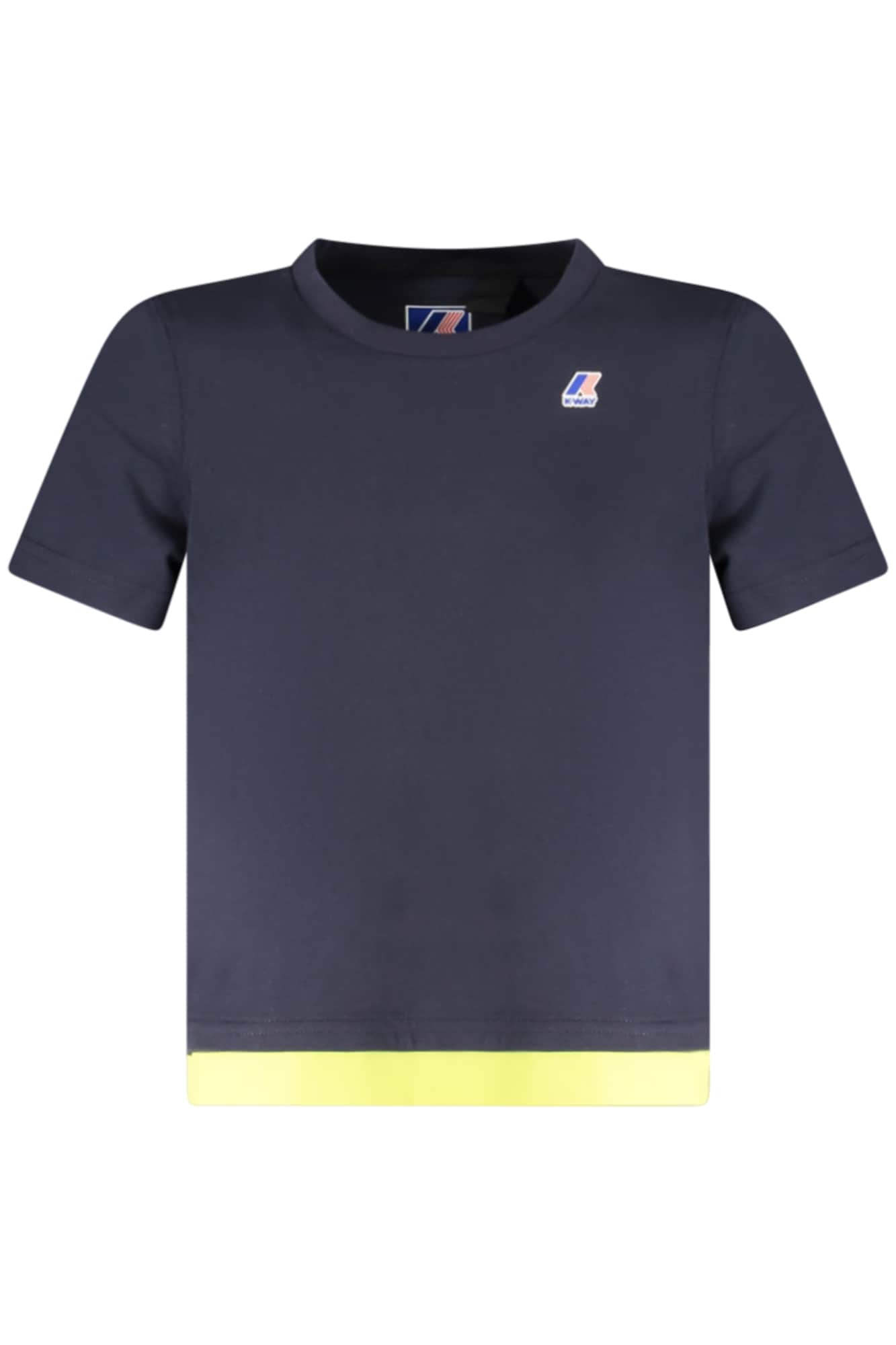 K-Way manga corta t-camisa niños azul