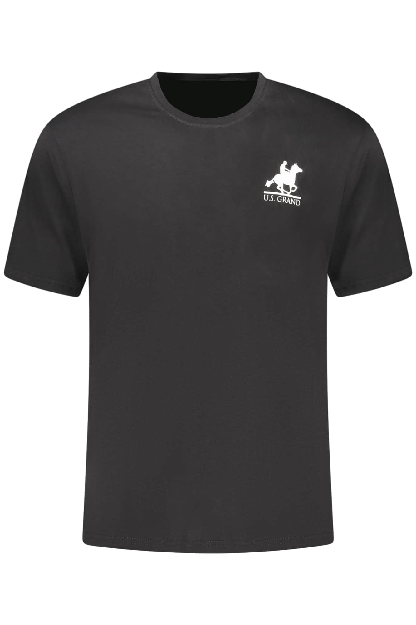 US Grand hombre manga corta t-camisa marrón