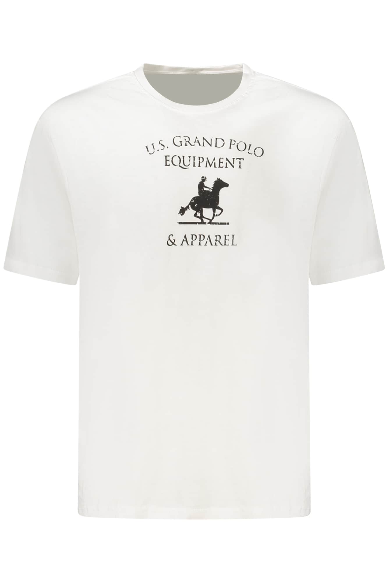 US Grand hombre negro manga corta t-camisa