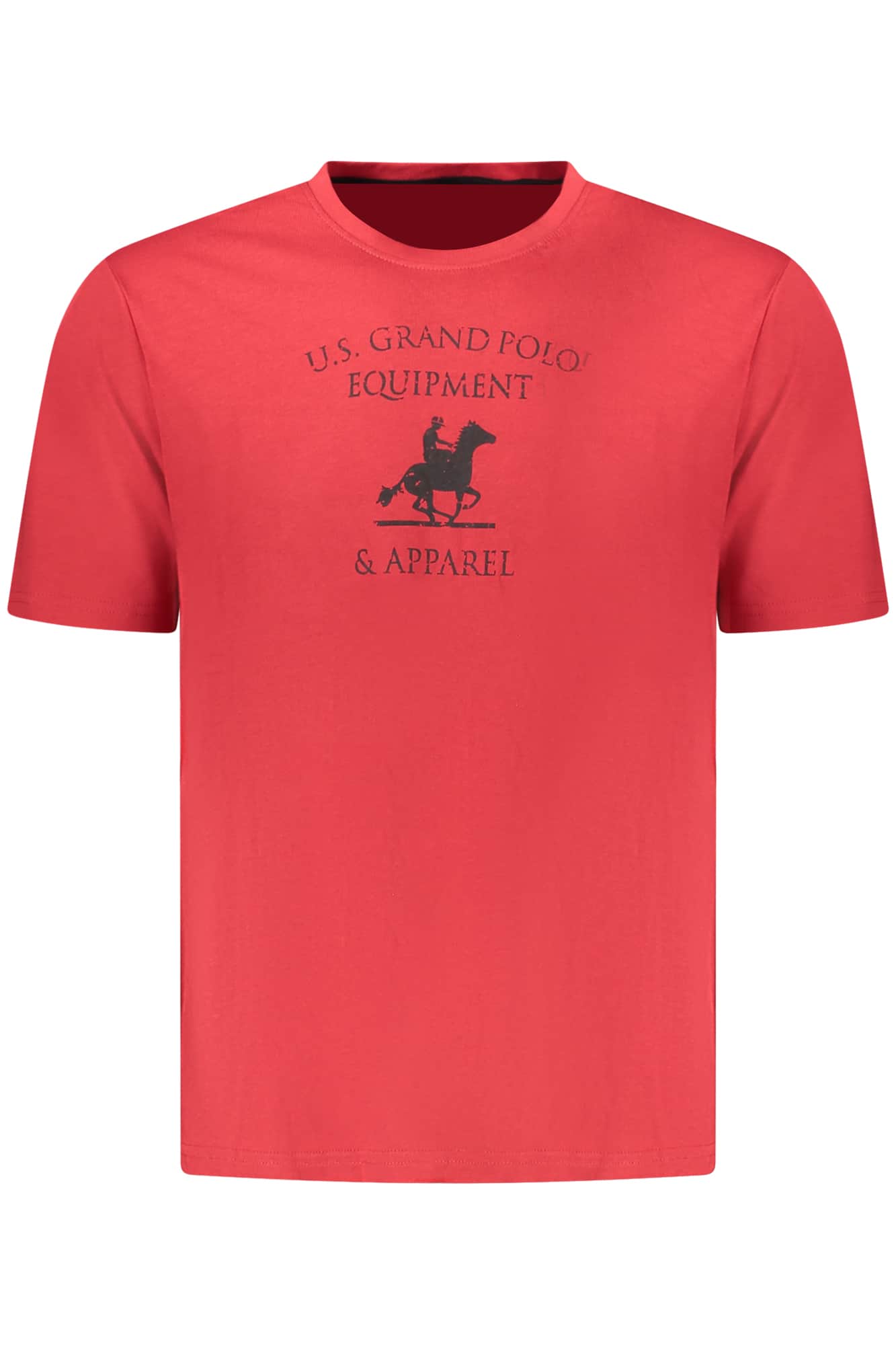 US Grand hombre negro manga corta t-camisa