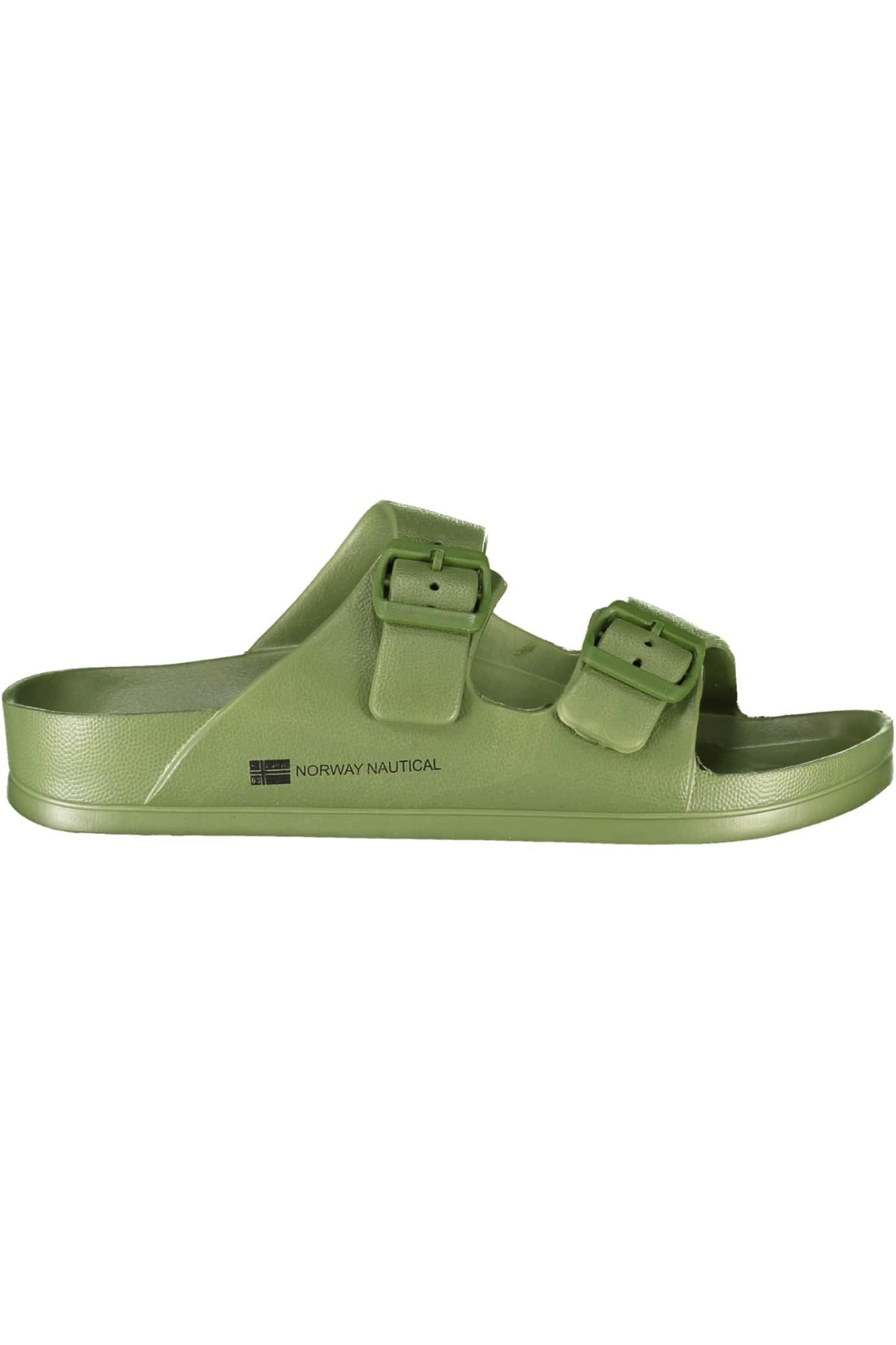 Norway 1963 hombre zapatillas de casa verde