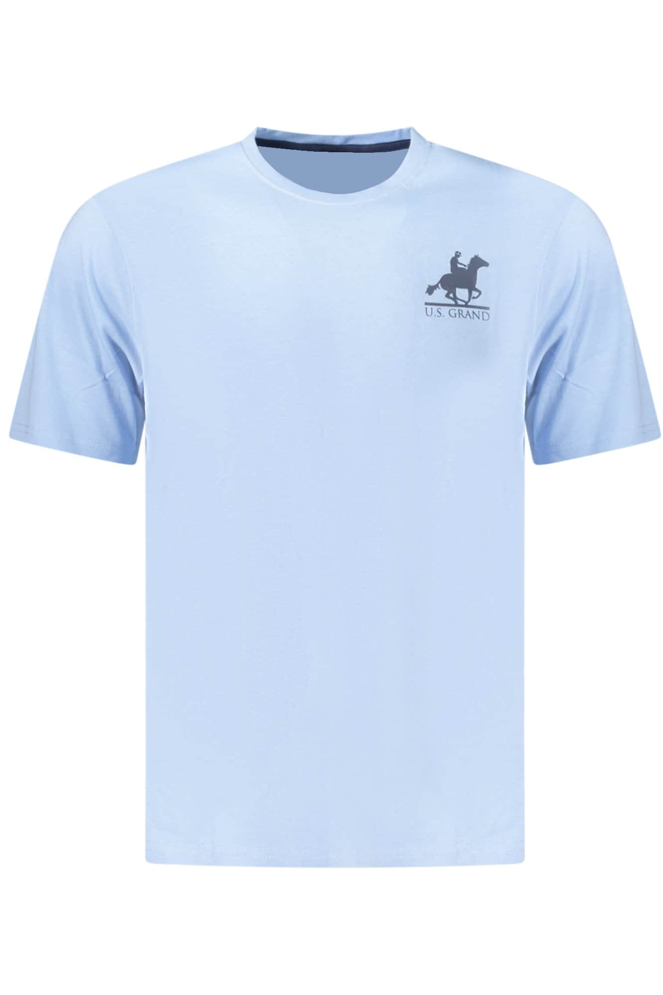US Grand hombre manga corta t-camisa marrón