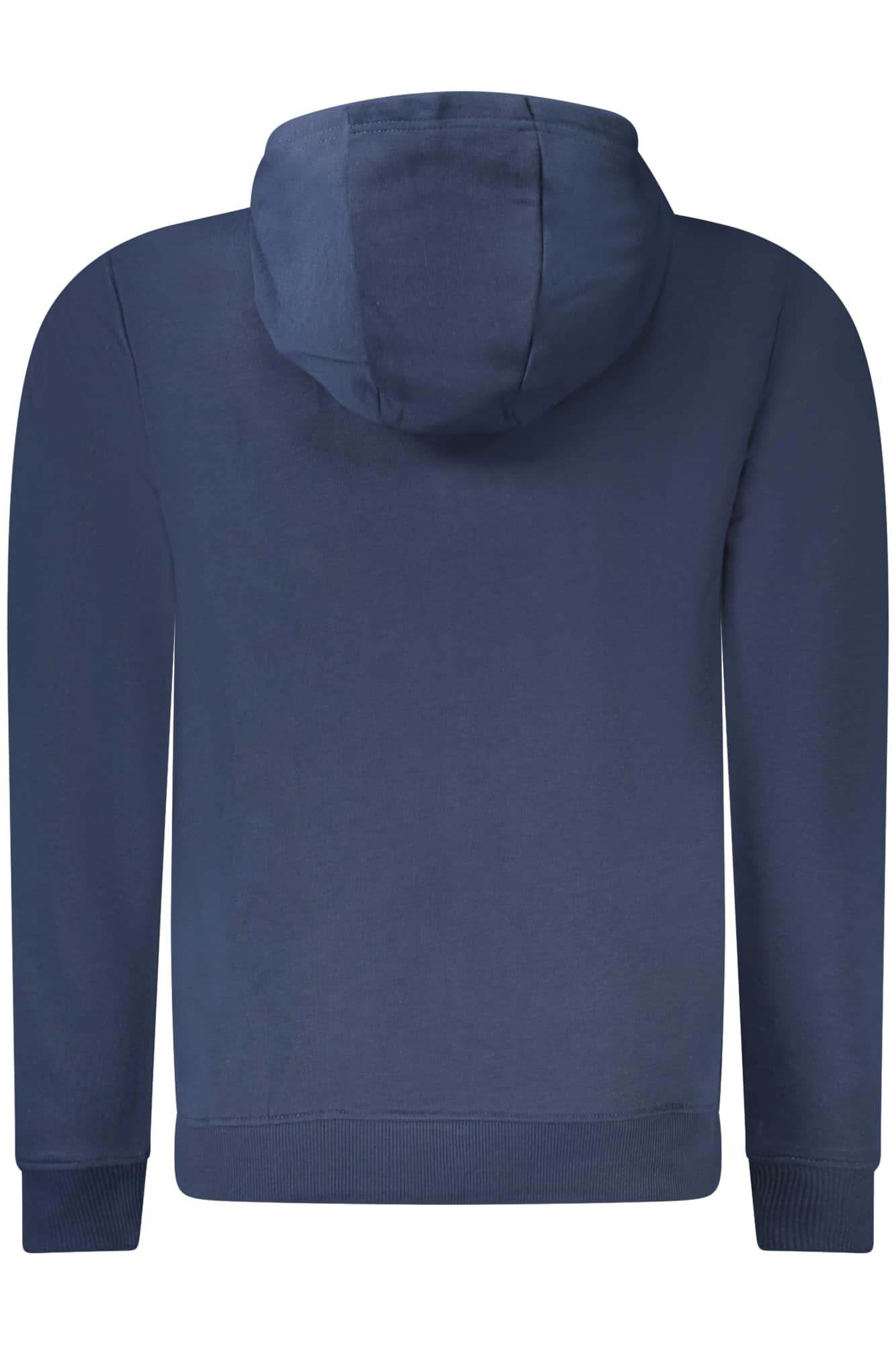 US Grand hombre azul con cremallera sudadera