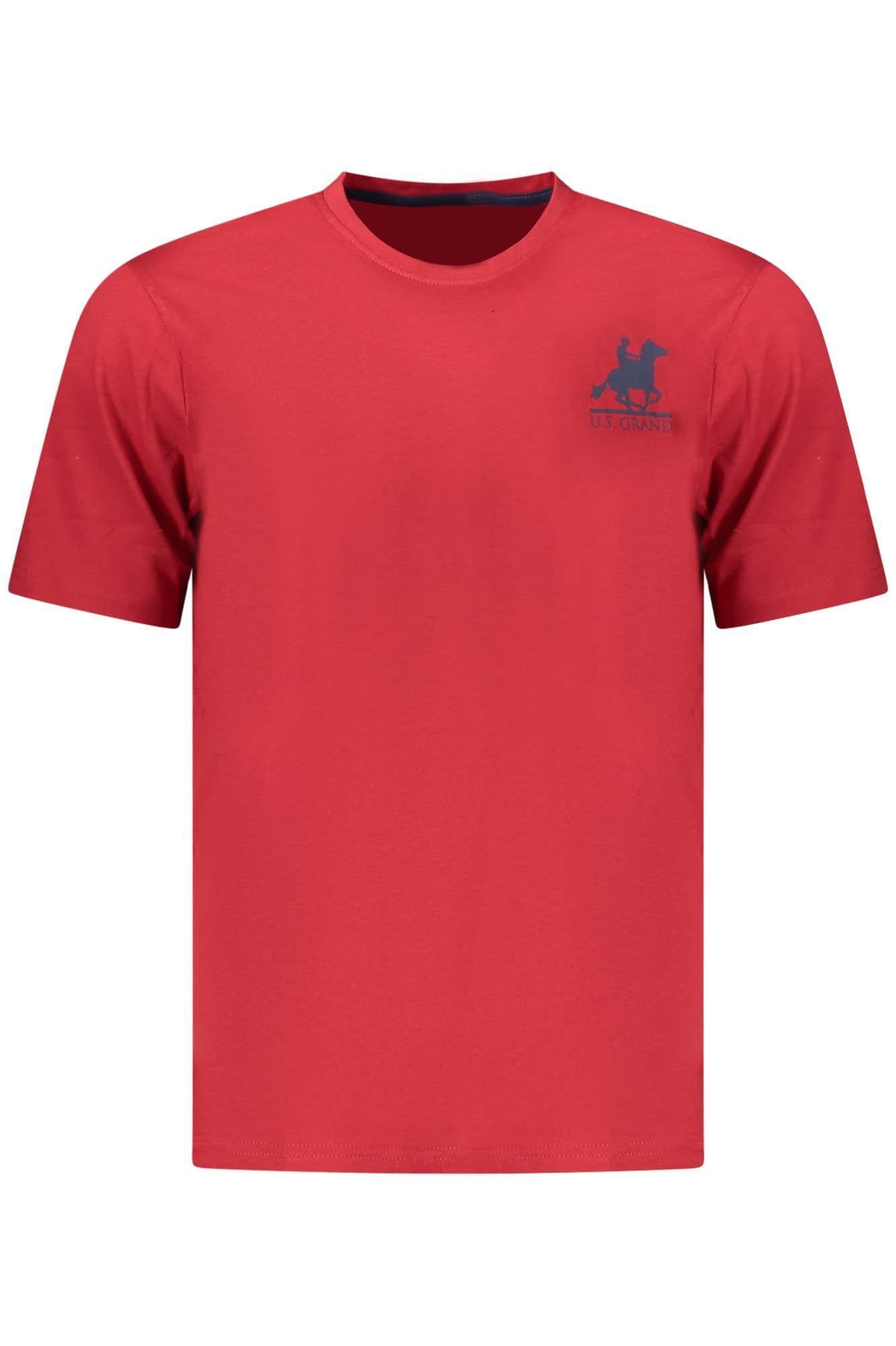 US Grand hombre manga corta t-camisa marrón