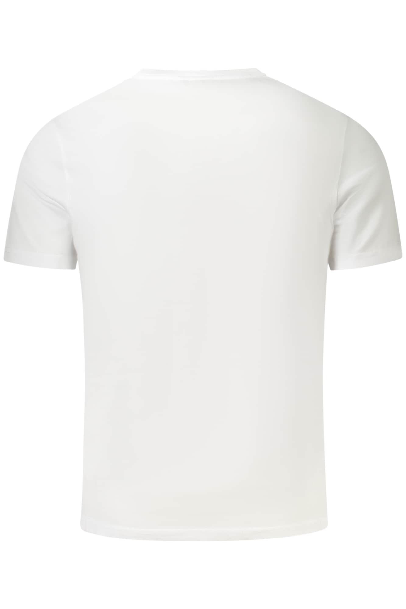 K-Way manga corta t-camisa hombre blanco