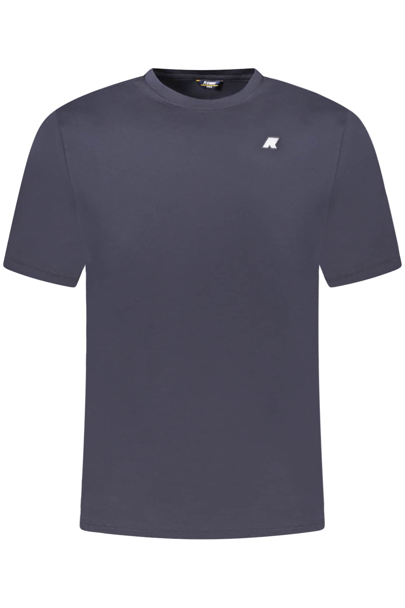 K-Way manga corta t-camisa hombre blanco