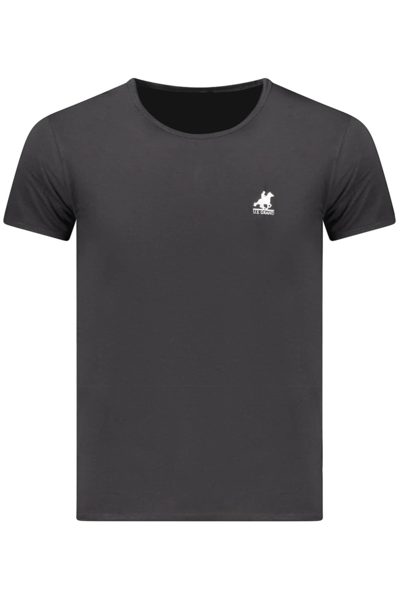 US Grand hombre manga corta t-camisa blanco