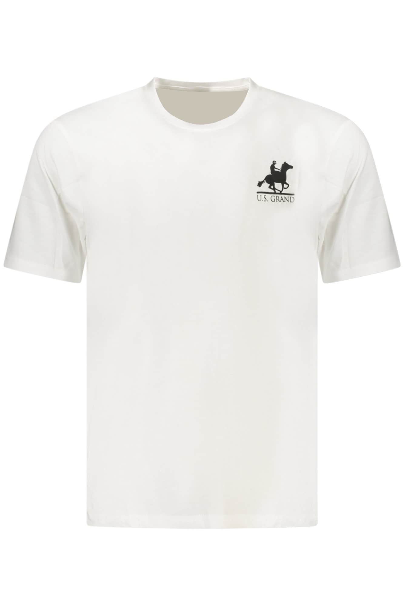 US Grand hombre manga corta t-camisa marrón