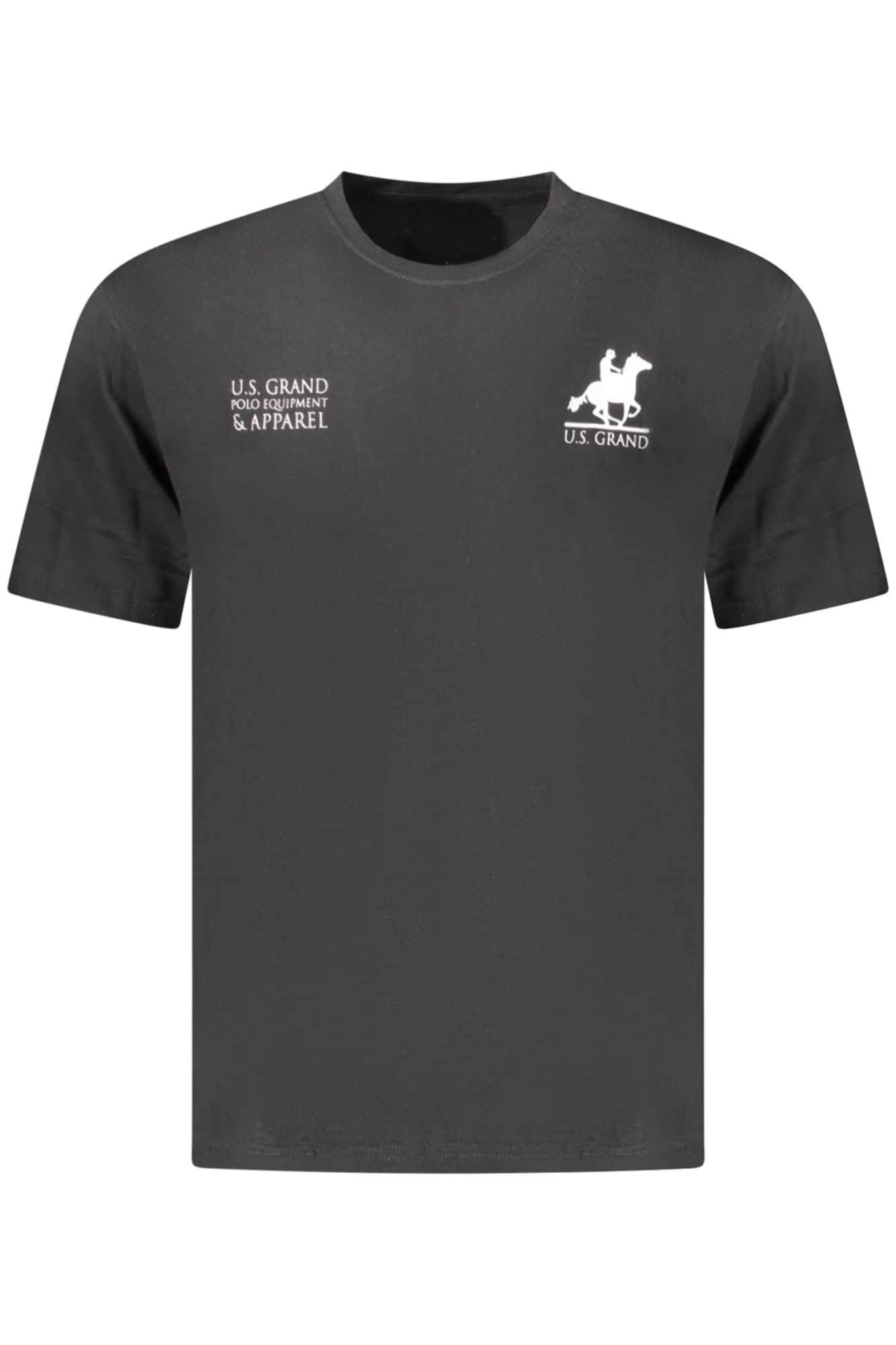 US Grand hombre manga corta t-camisa azul