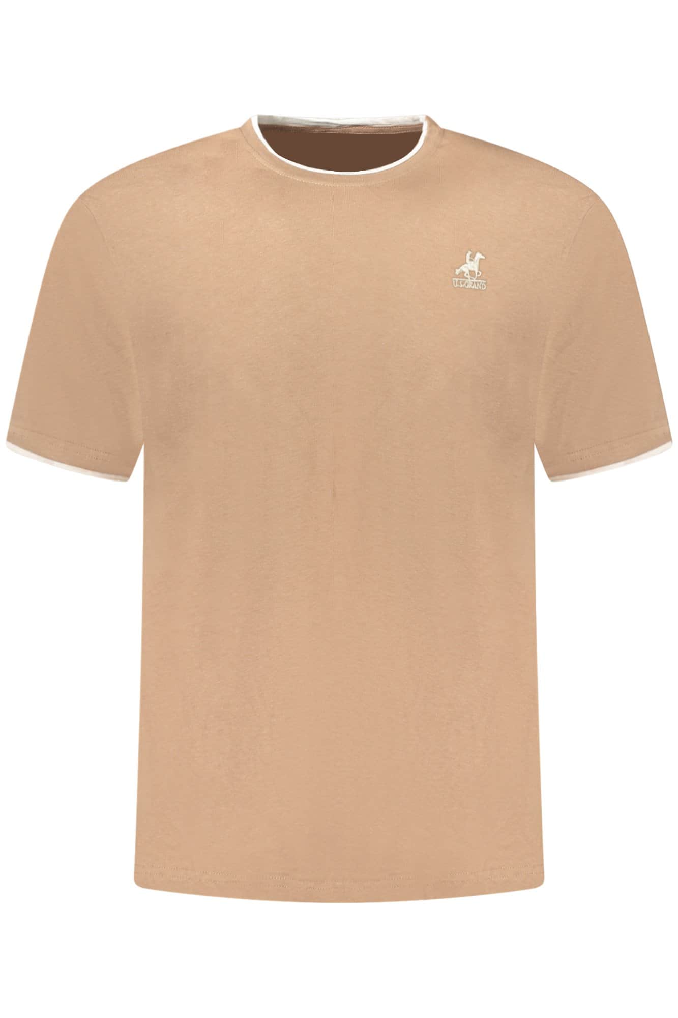 US Grand hombre manga corta verde t-camisa