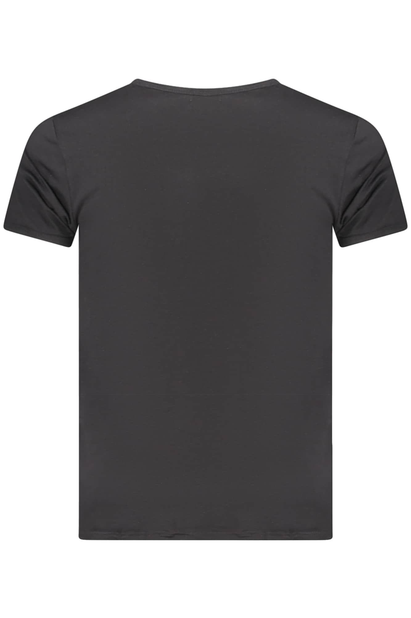 US Grand hombre negro manga corta t-camisa