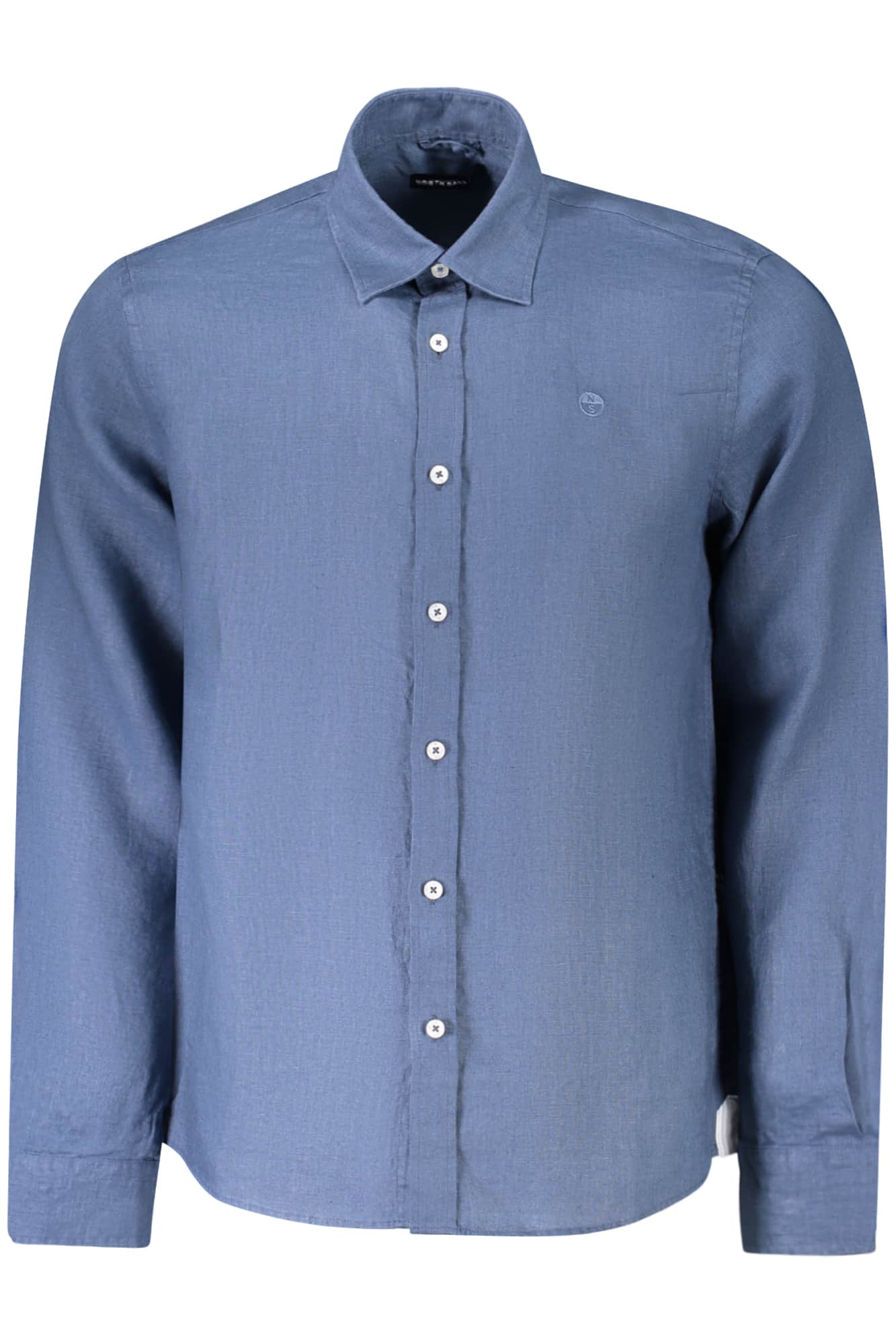 North Sails manga larga camisa hombre azul