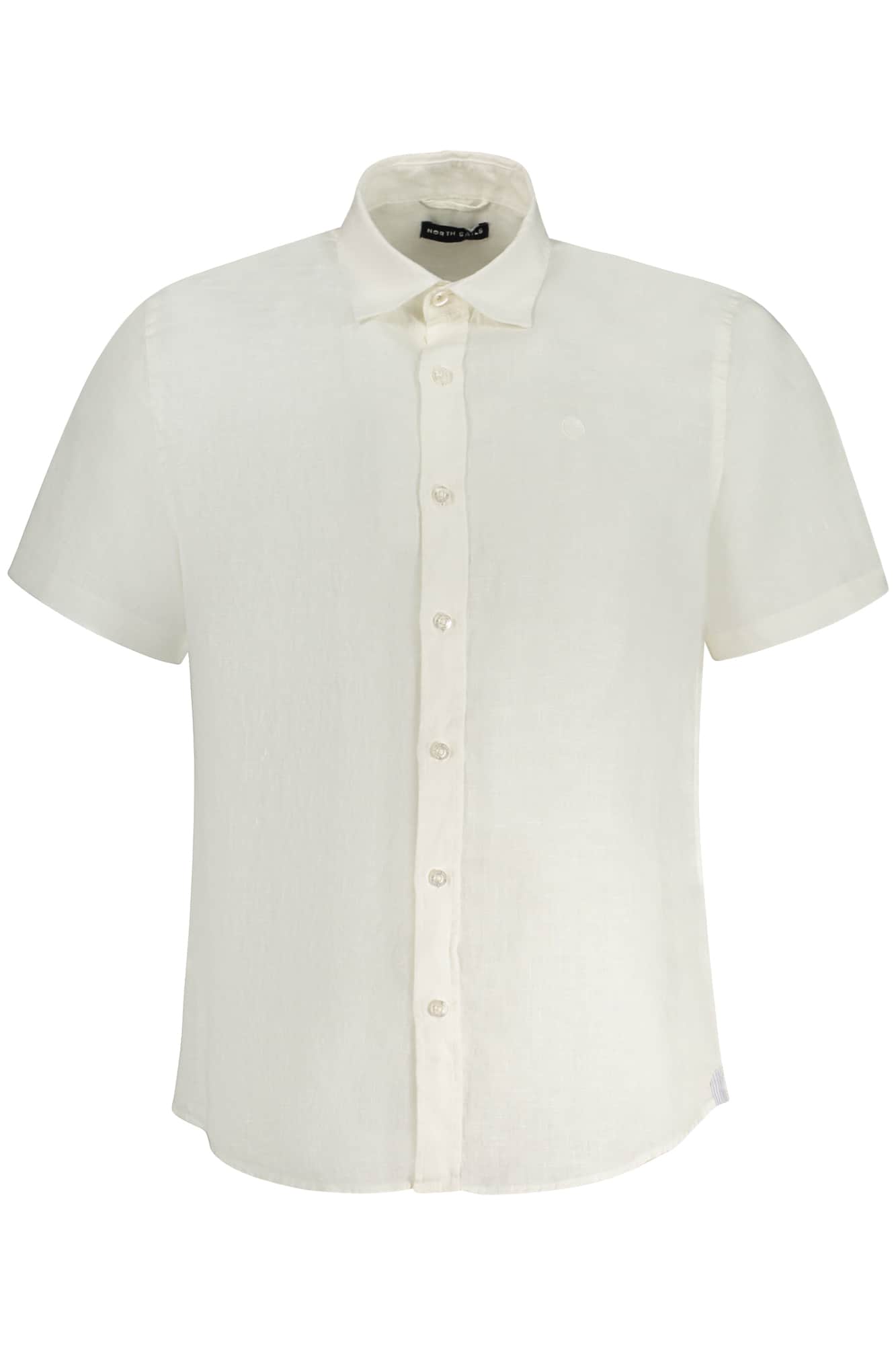North Sails manga corta camisa hombre blanco