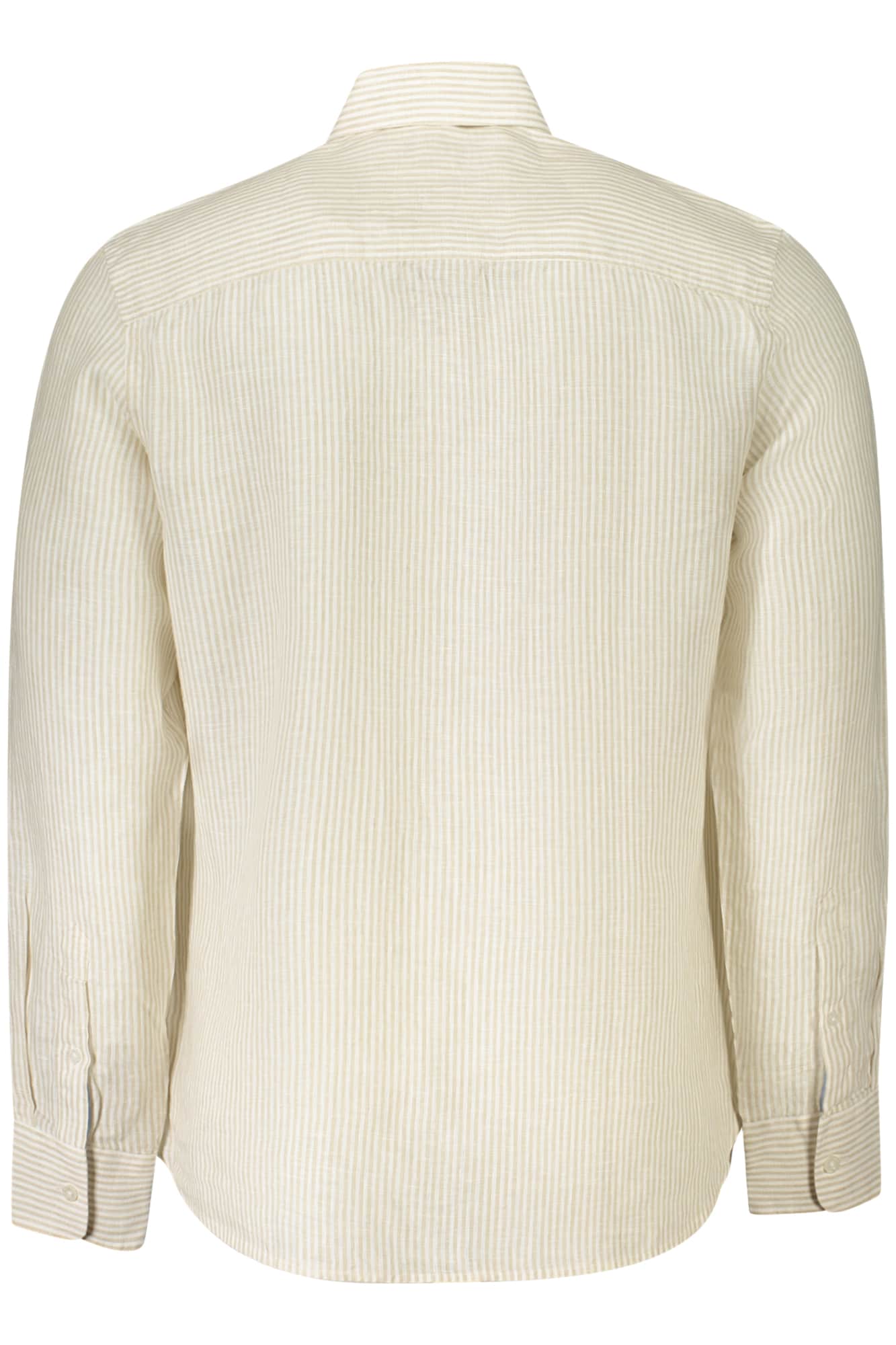 North Sails hombre manga larga camisa azul