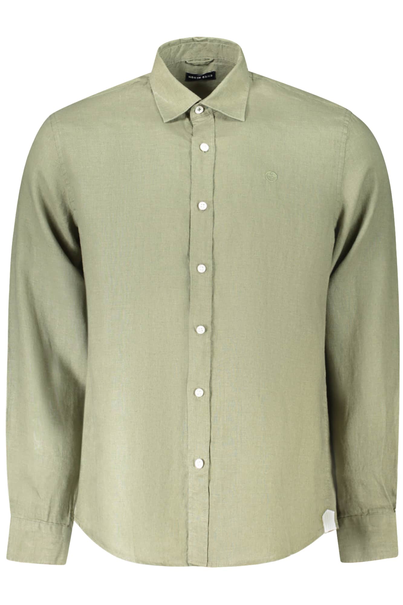 North Sails manga larga camisa hombre verde