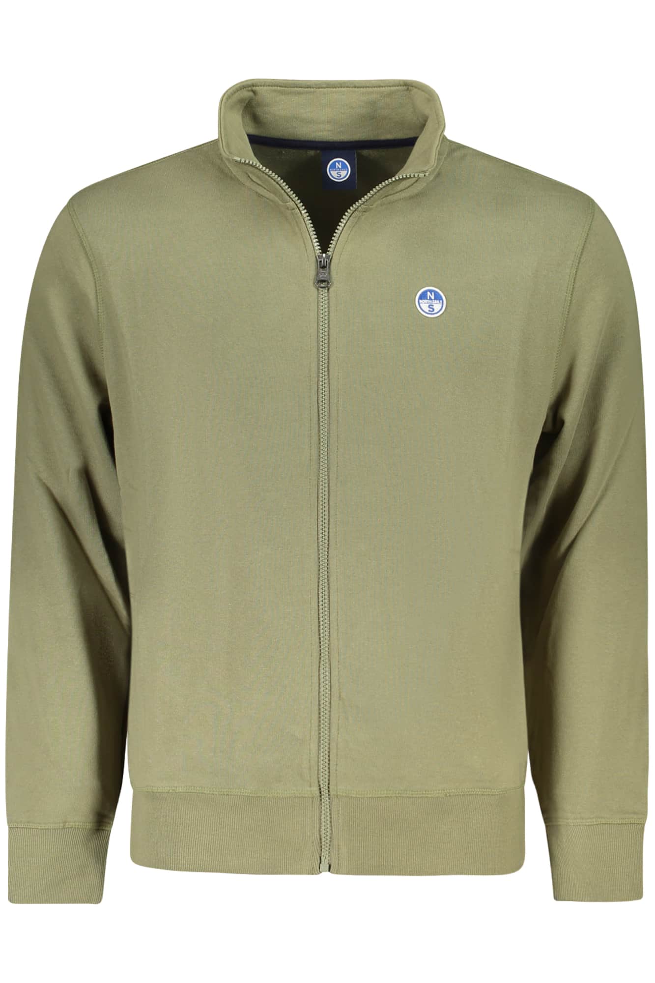 North Sails hombre con cremallera sudadera verde