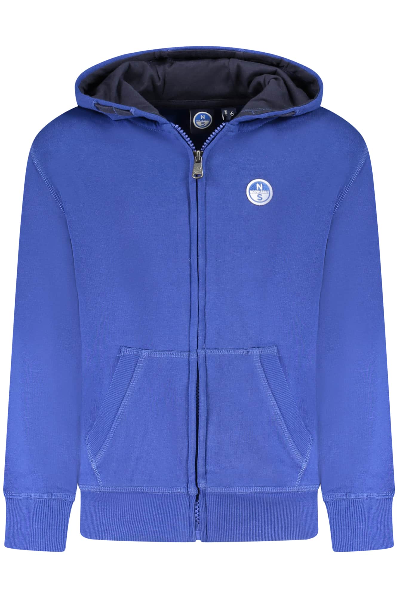 North Sails niños con cremallera sudadera azul