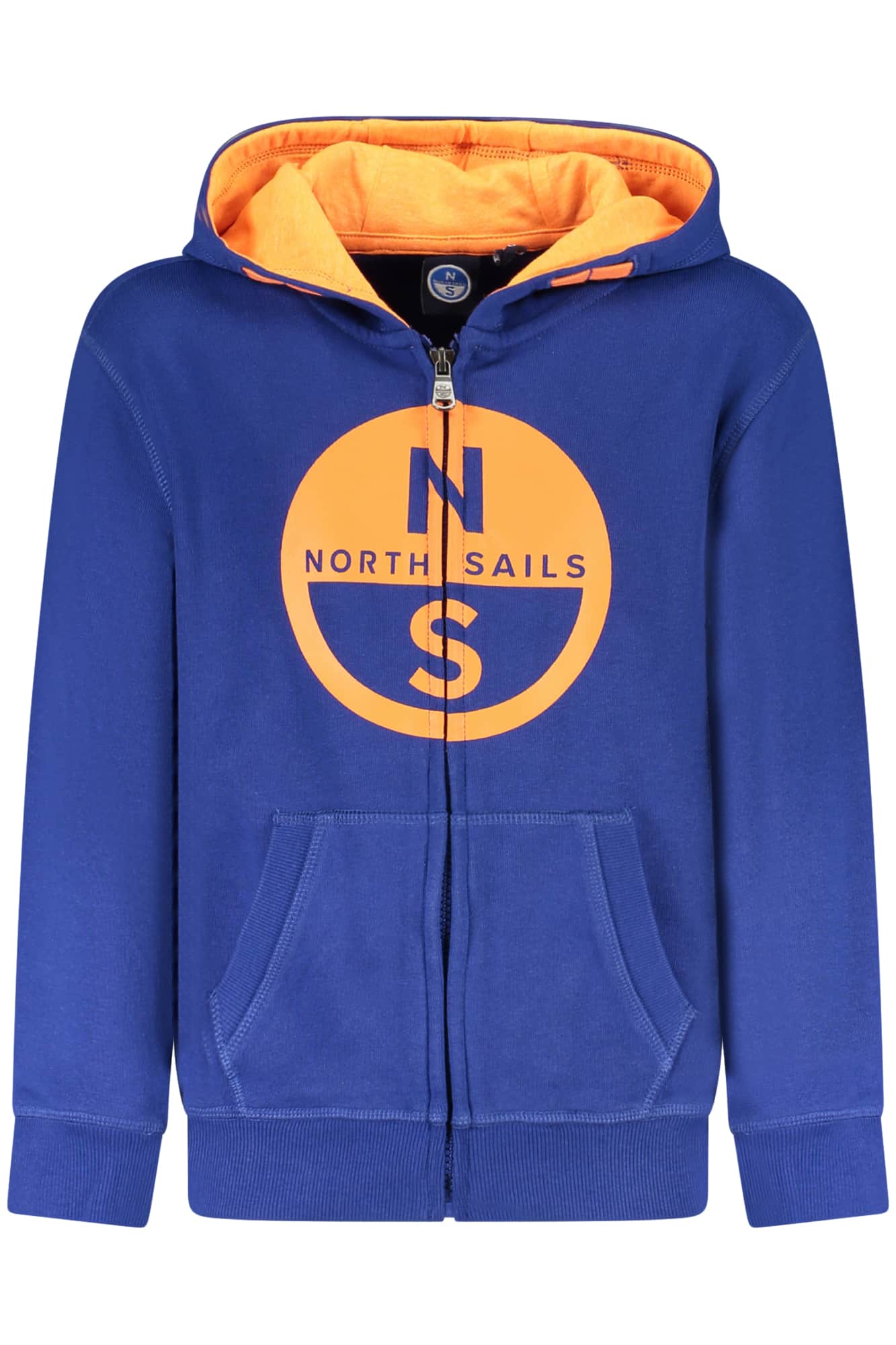 North Sails niños con cremallera sudadera azul