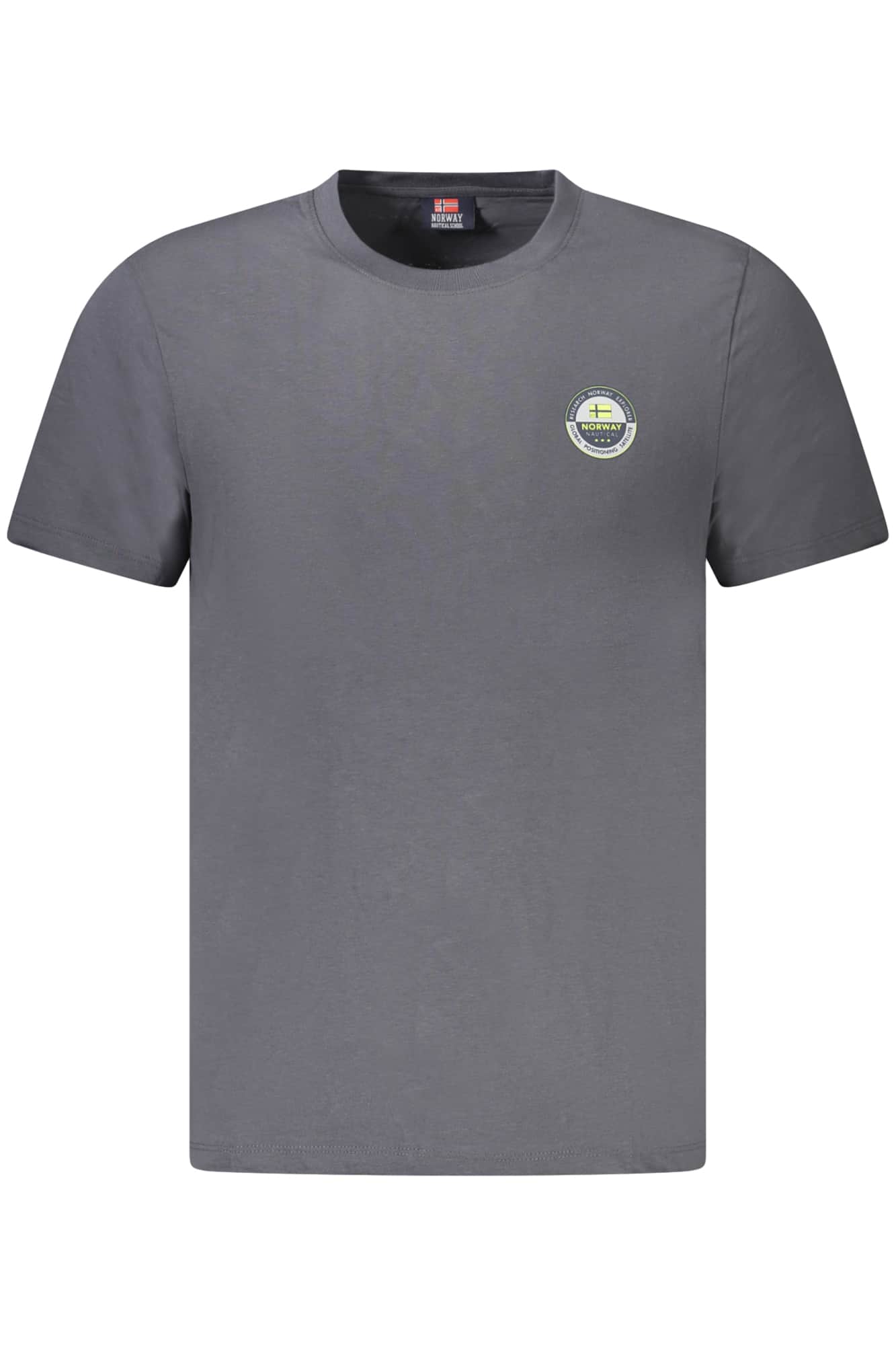 Norway 1963 hombre manga corta t-camisa gris