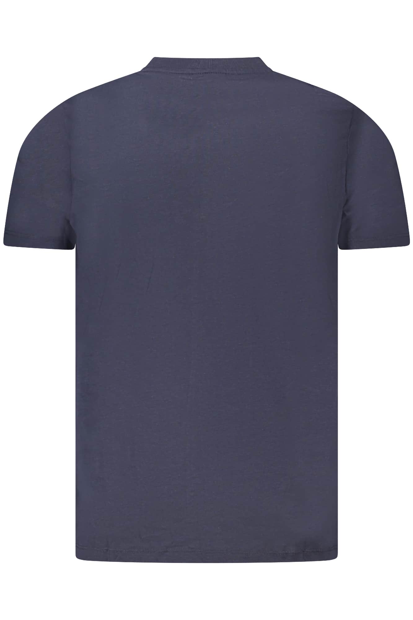 Norway 1963 hombre manga corta t-camisa azul
