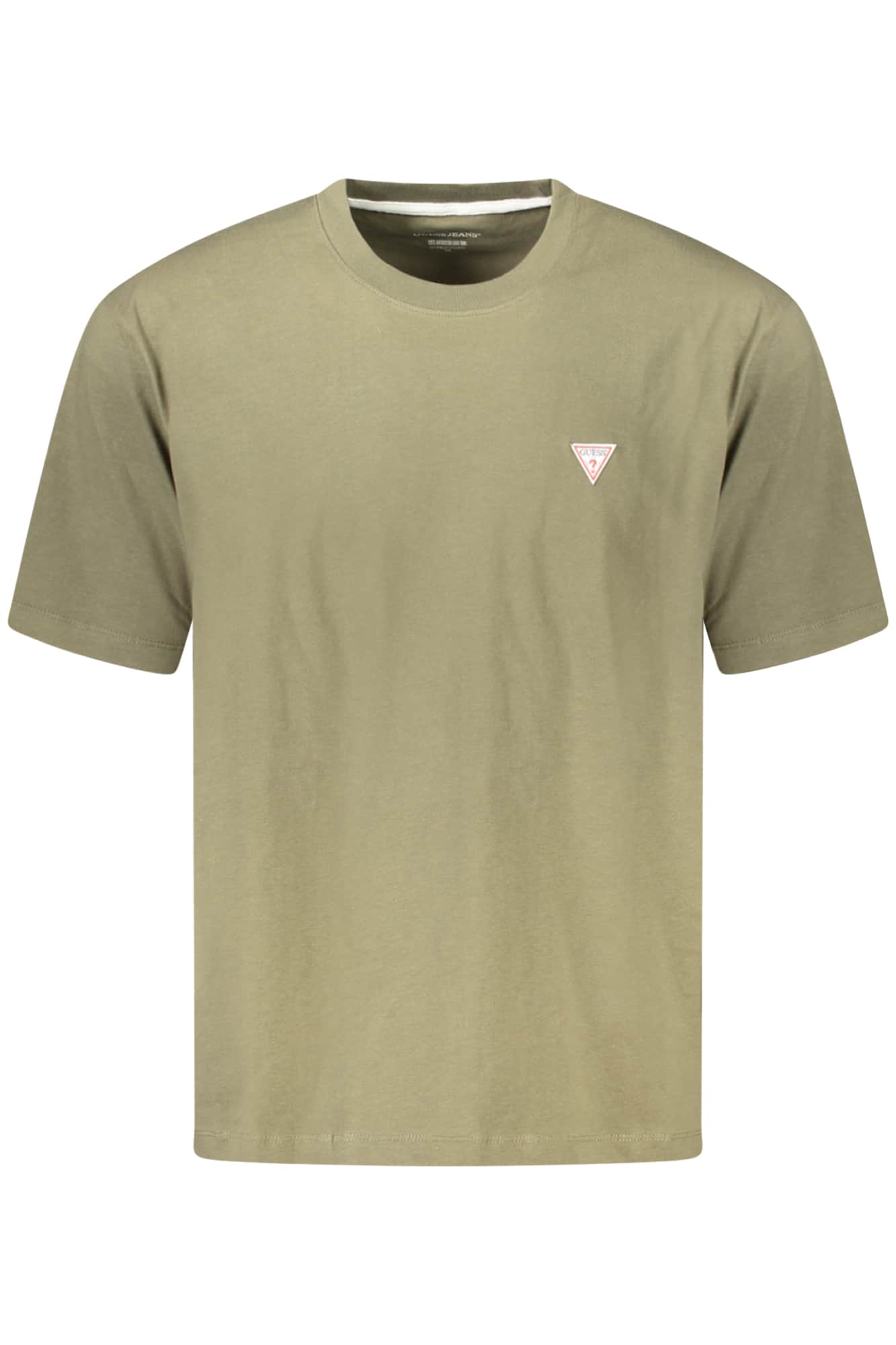 GUESS VAQUEROS MANGA CORTA T-CAMISA HOMBRE BLANCO