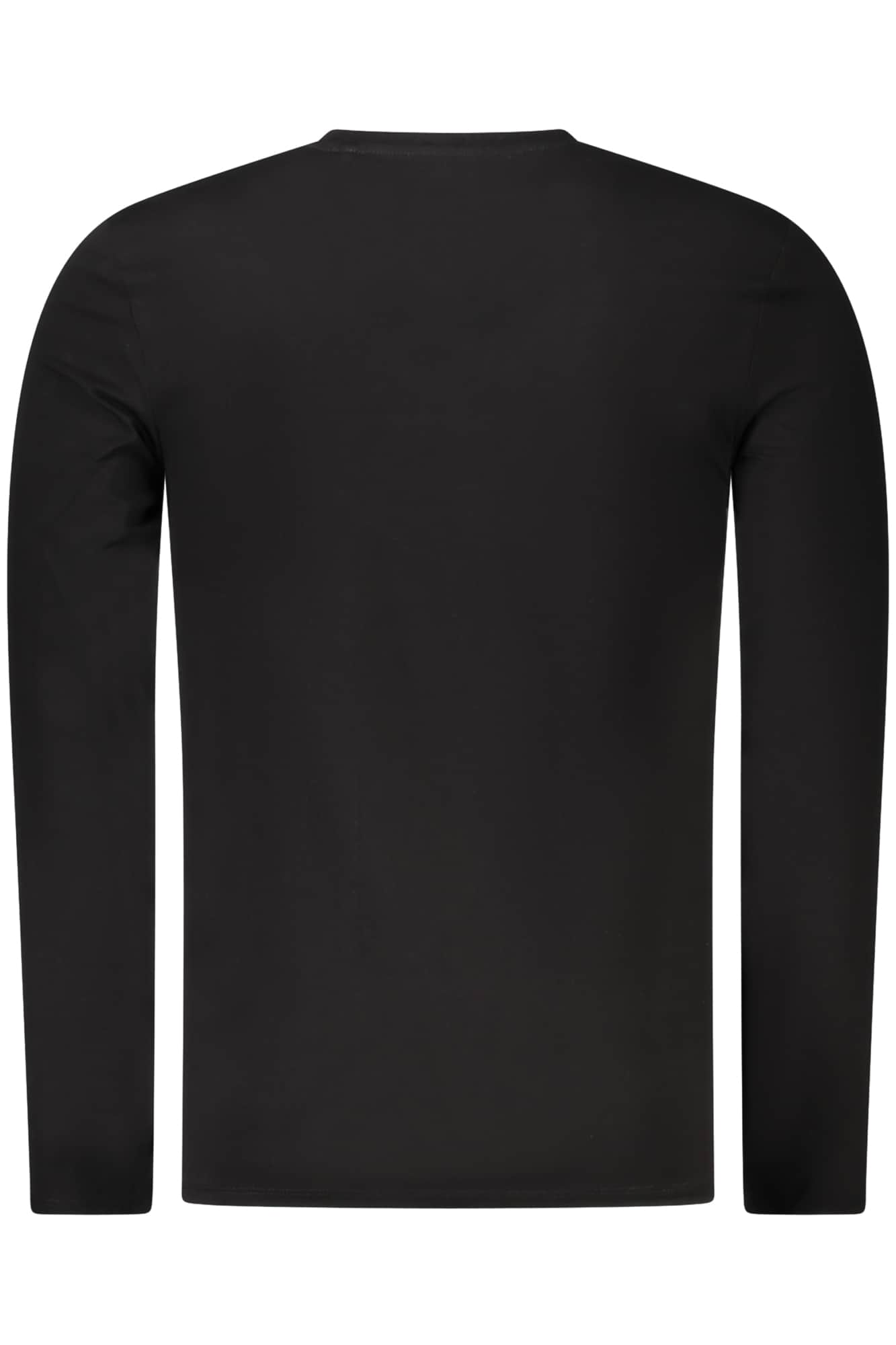GUESS VAQUEROS MANGA LARGA T-CAMISA HOMBRE NEGRO